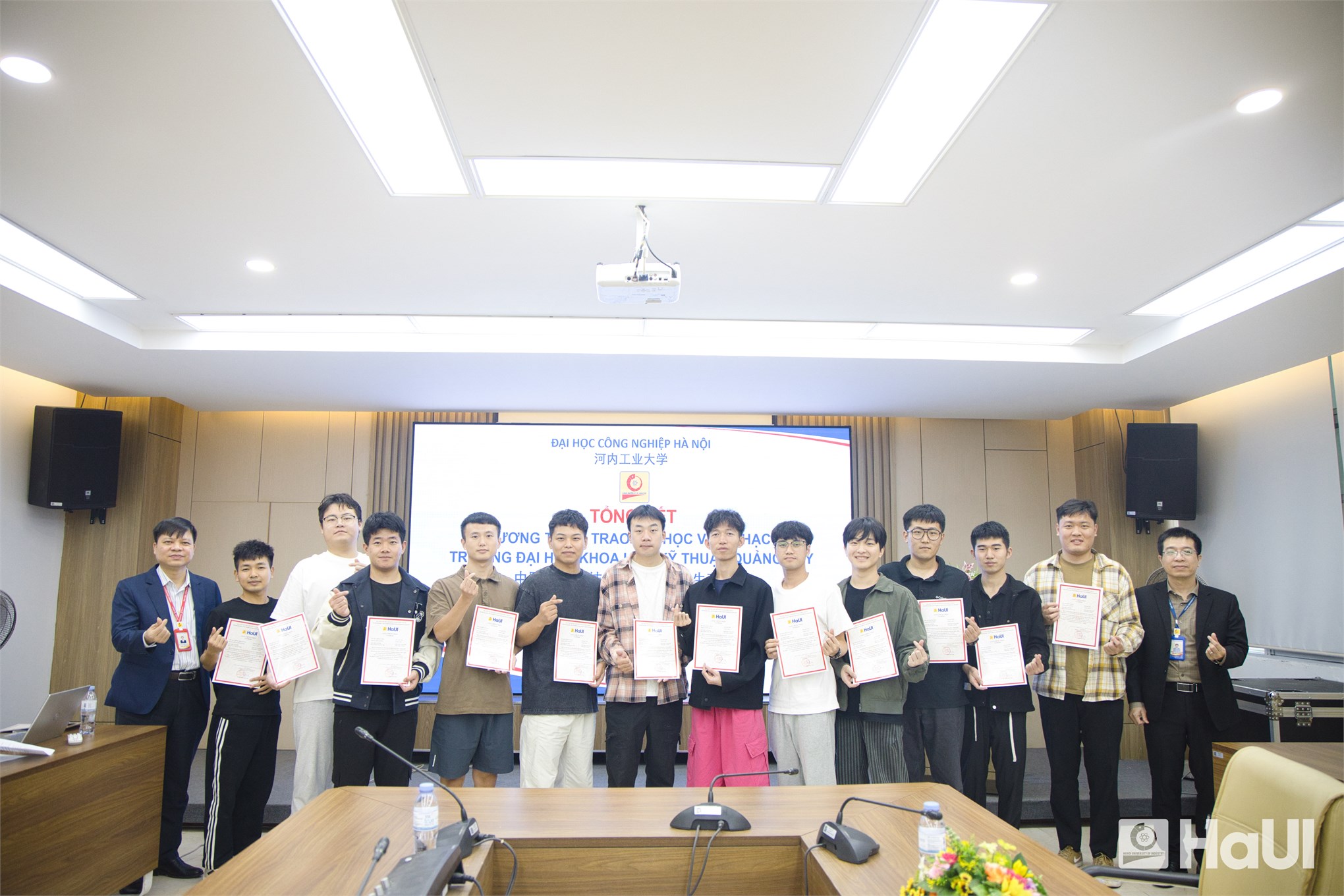 Dấu ấn 3 tháng đầy ý nghĩa tại HaUI của học viên GXUST trên hành trình trở thành công dân toàn cầu