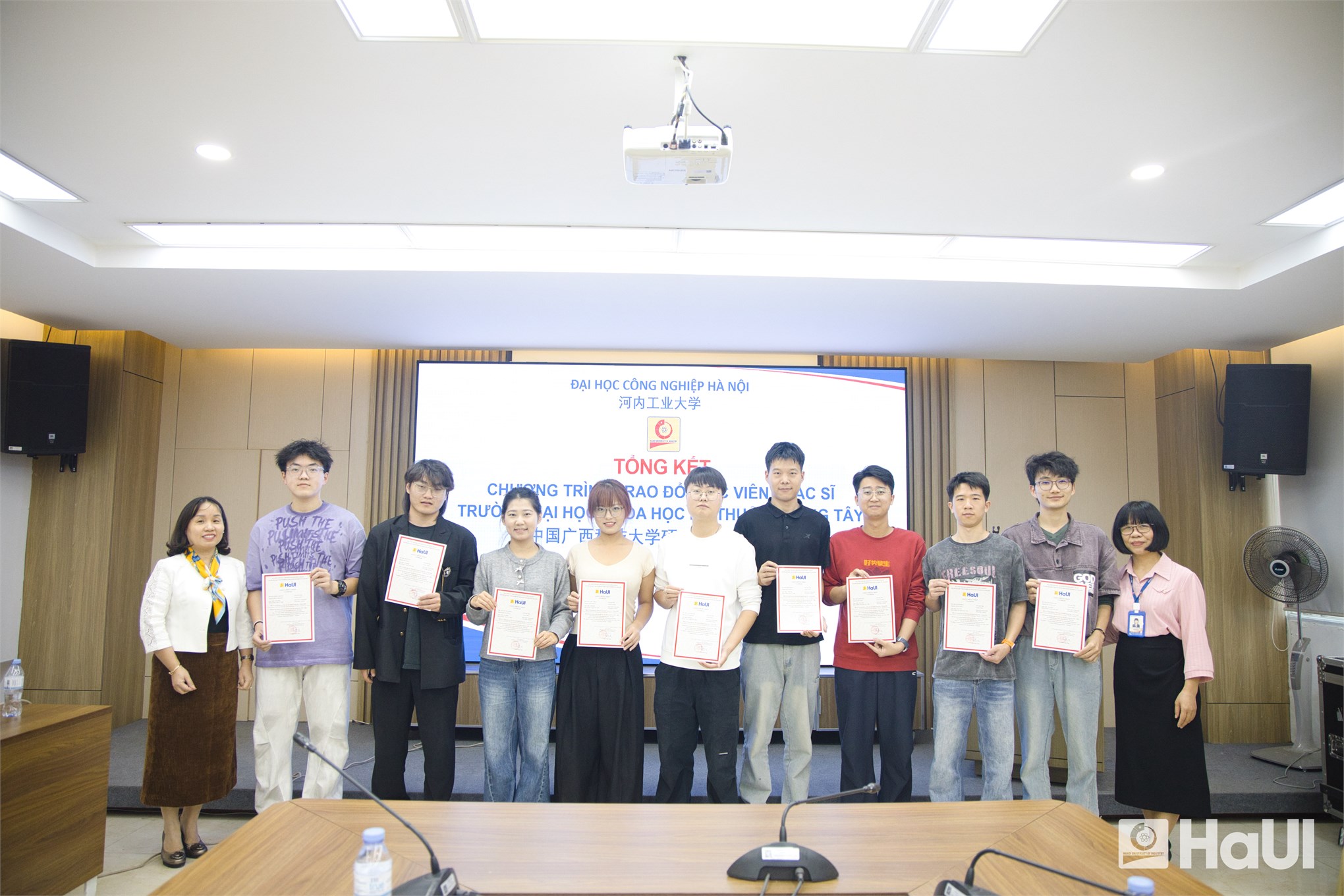 Dấu ấn 3 tháng đầy ý nghĩa tại HaUI của học viên GXUST trên hành trình trở thành công dân toàn cầu