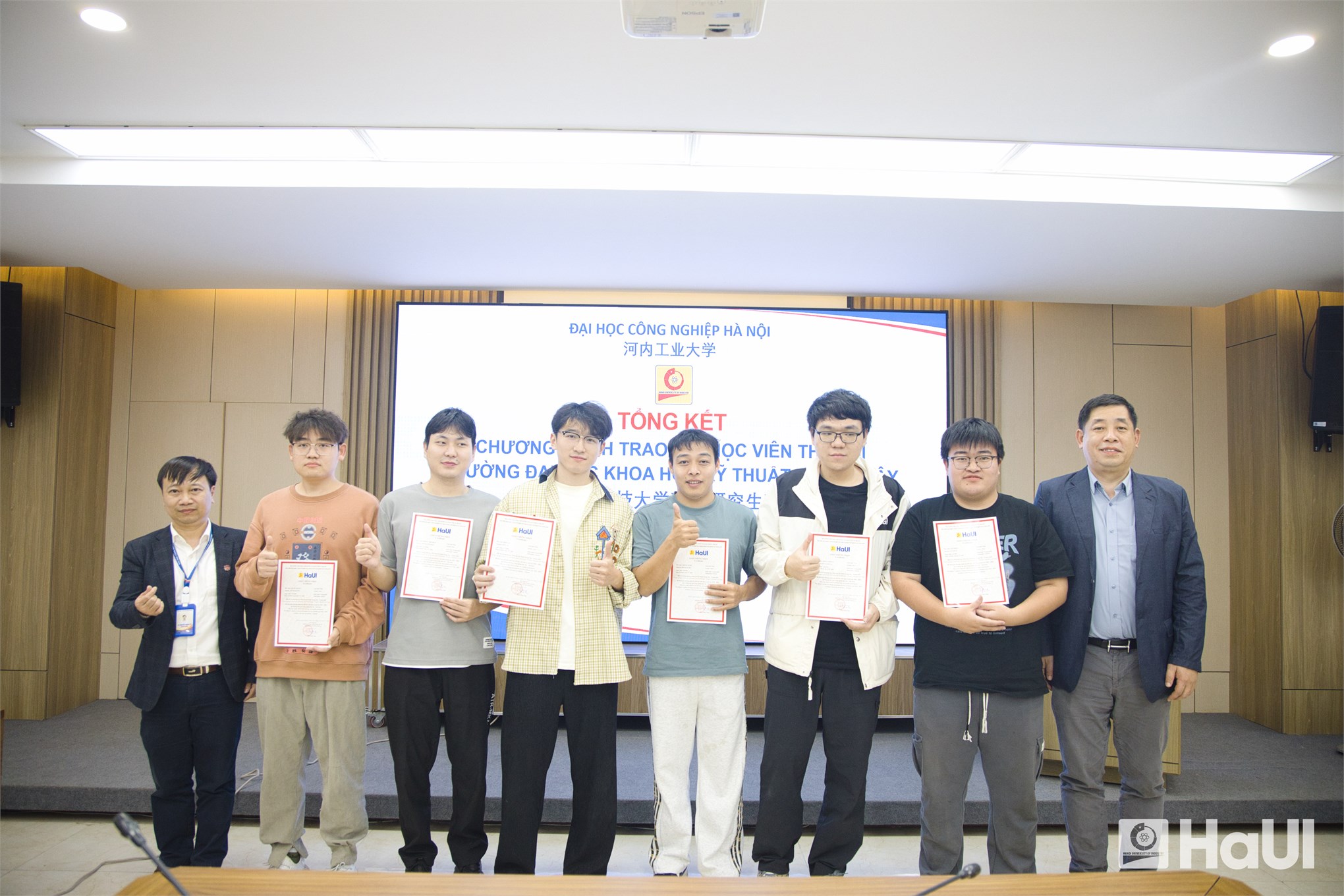 Dấu ấn 3 tháng đầy ý nghĩa tại HaUI của học viên GXUST trên hành trình trở thành công dân toàn cầu