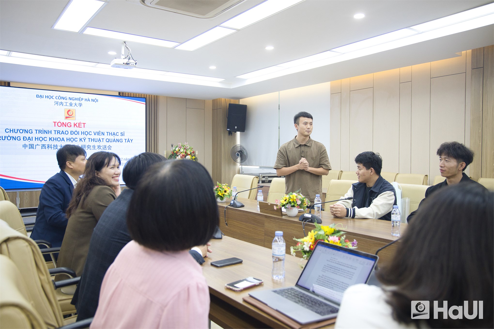 Dấu ấn 3 tháng đầy ý nghĩa tại HaUI của học viên GXUST trên hành trình trở thành công dân toàn cầu