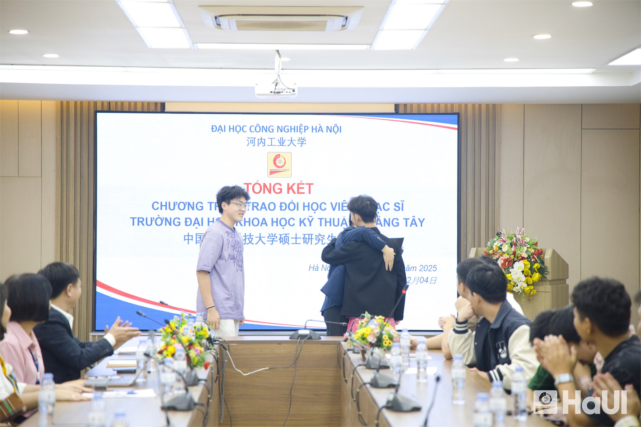 Dấu ấn 3 tháng đầy ý nghĩa tại HaUI của học viên GXUST trên hành trình trở thành công dân toàn cầu