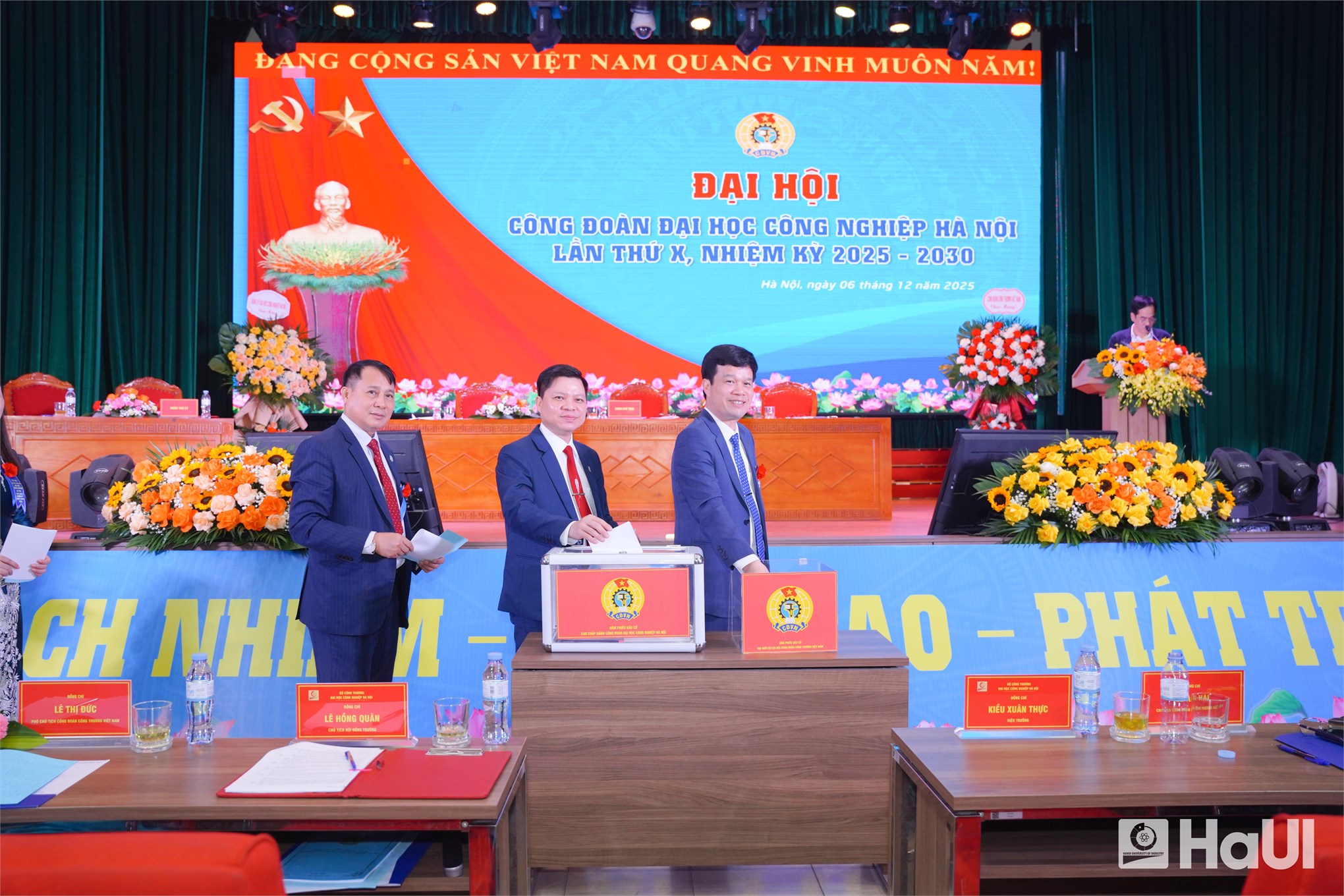 Đại hội Công đoàn Đại học Công nghiệp Hà Nội nhiệm kỳ 2025 - 2030: Xây dựng “Công đoàn số HaUI”