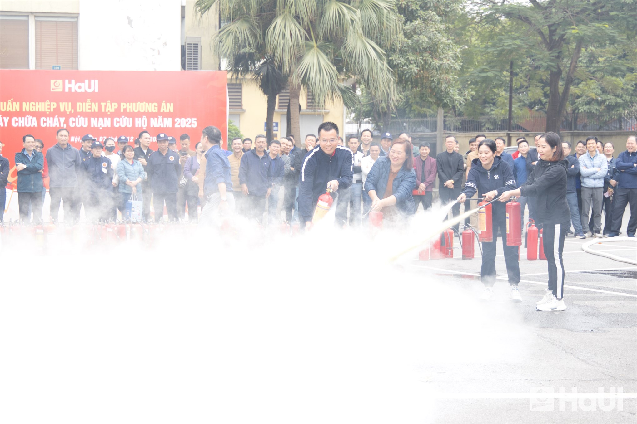 HaUI strengthens fire prevention capacity