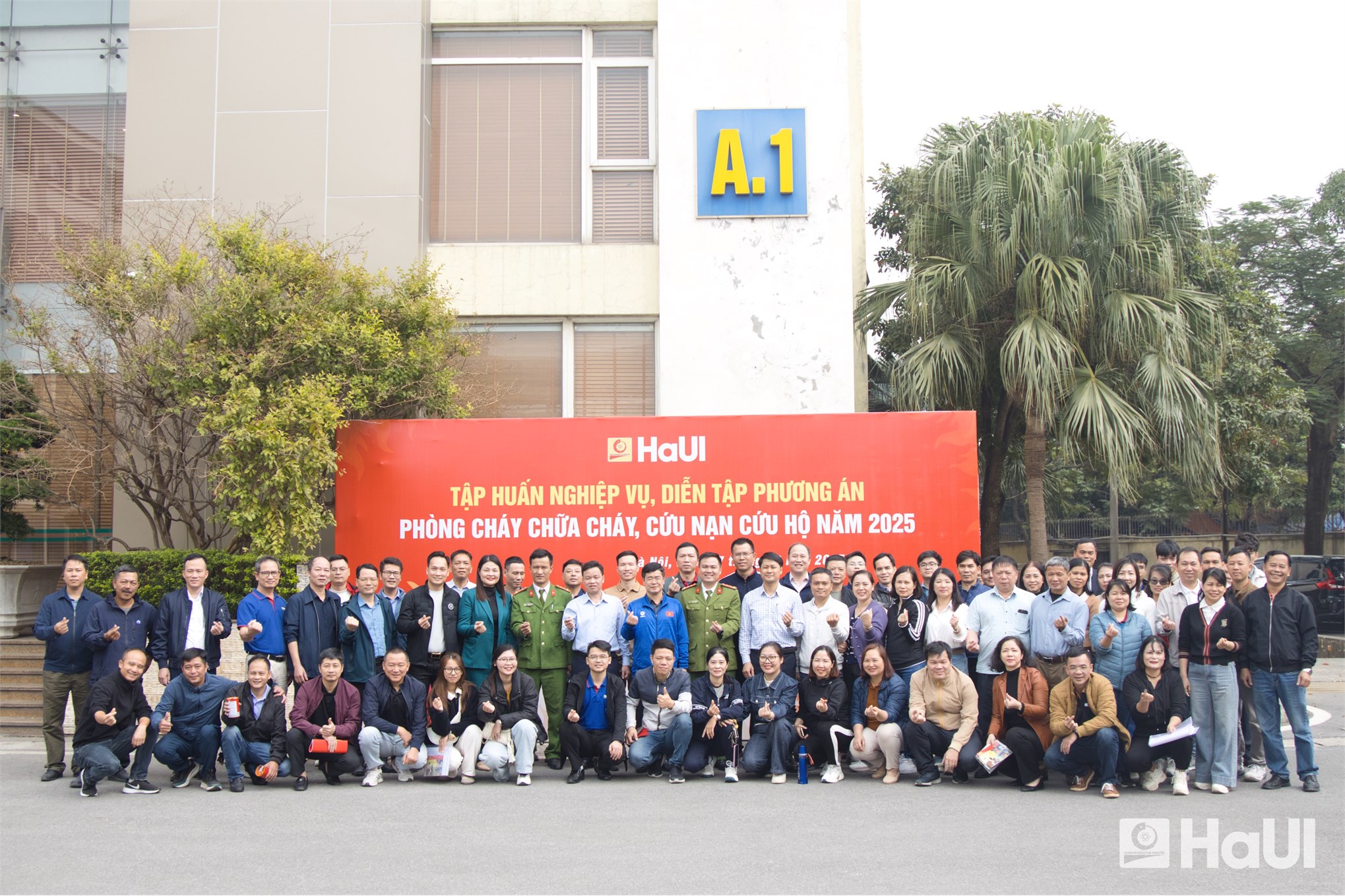 HaUI strengthens fire prevention capacity