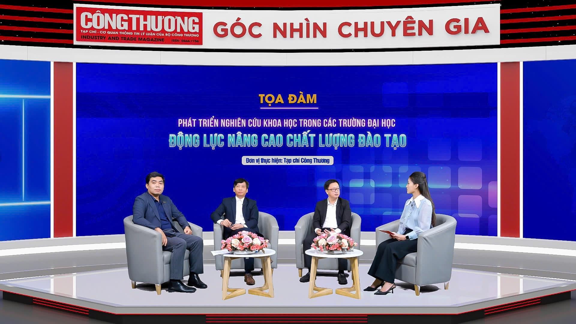 Từ Đại học số đến hệ sinh thái “ba nhà”: Tư duy kiến tạo nghiên cứu khoa học tại Đại học Công nghiệp Hà Nội