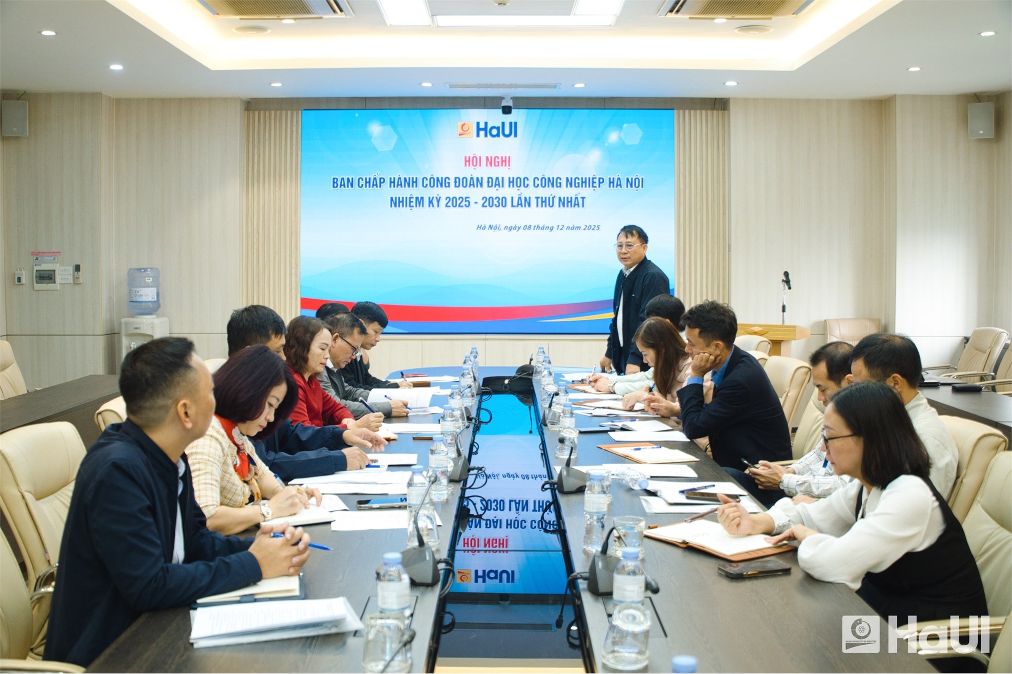 Hội nghị lần thứ nhất Ban Chấp hành Công đoàn Đại học Công nghiệp Hà Nội khóa X, nhiệm kỳ 2025-2030