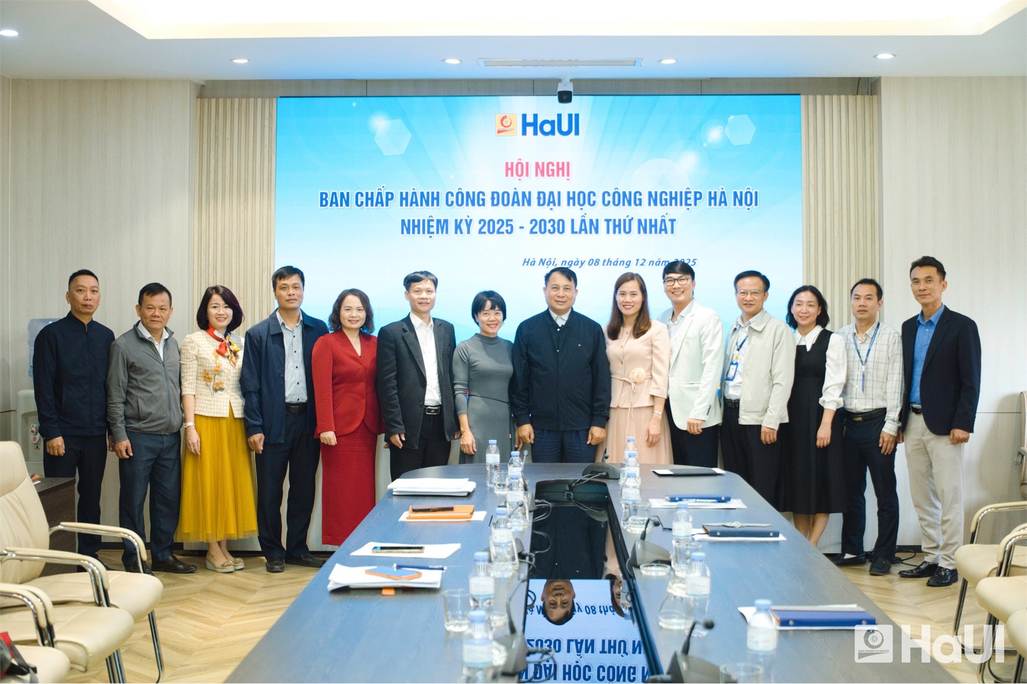 Hội nghị lần thứ nhất Ban Chấp hành Công đoàn Đại học Công nghiệp Hà Nội khóa X, nhiệm kỳ 2025-2030