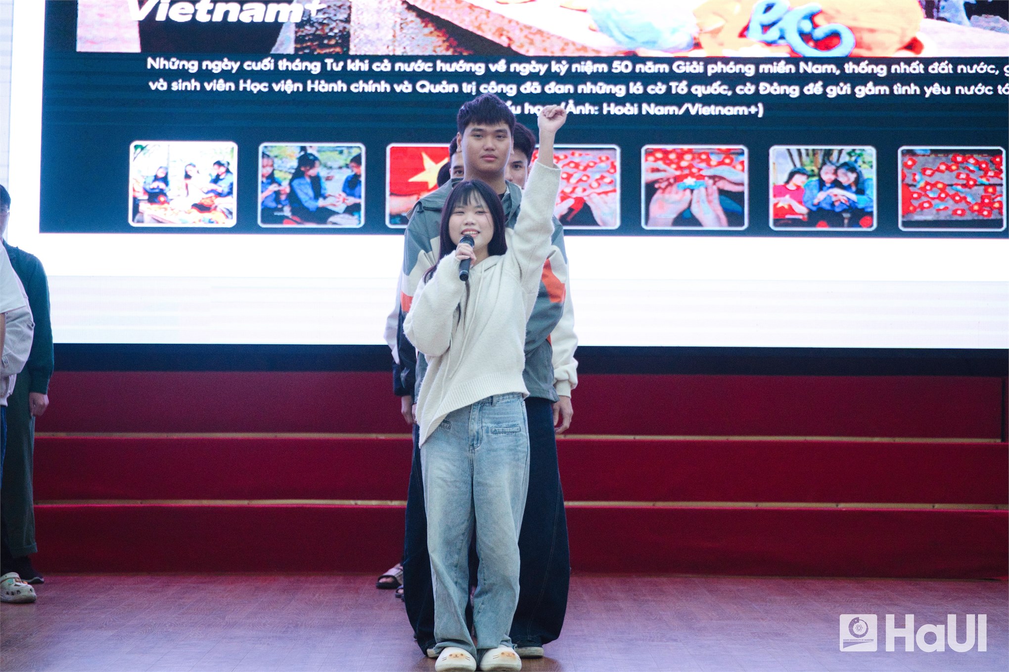 HaUI định hình chân dung thủ lĩnh sinh viên: Sẵn sàng vươn mình trong kỷ nguyên hùng cường thịnh vượng của dân tộc.