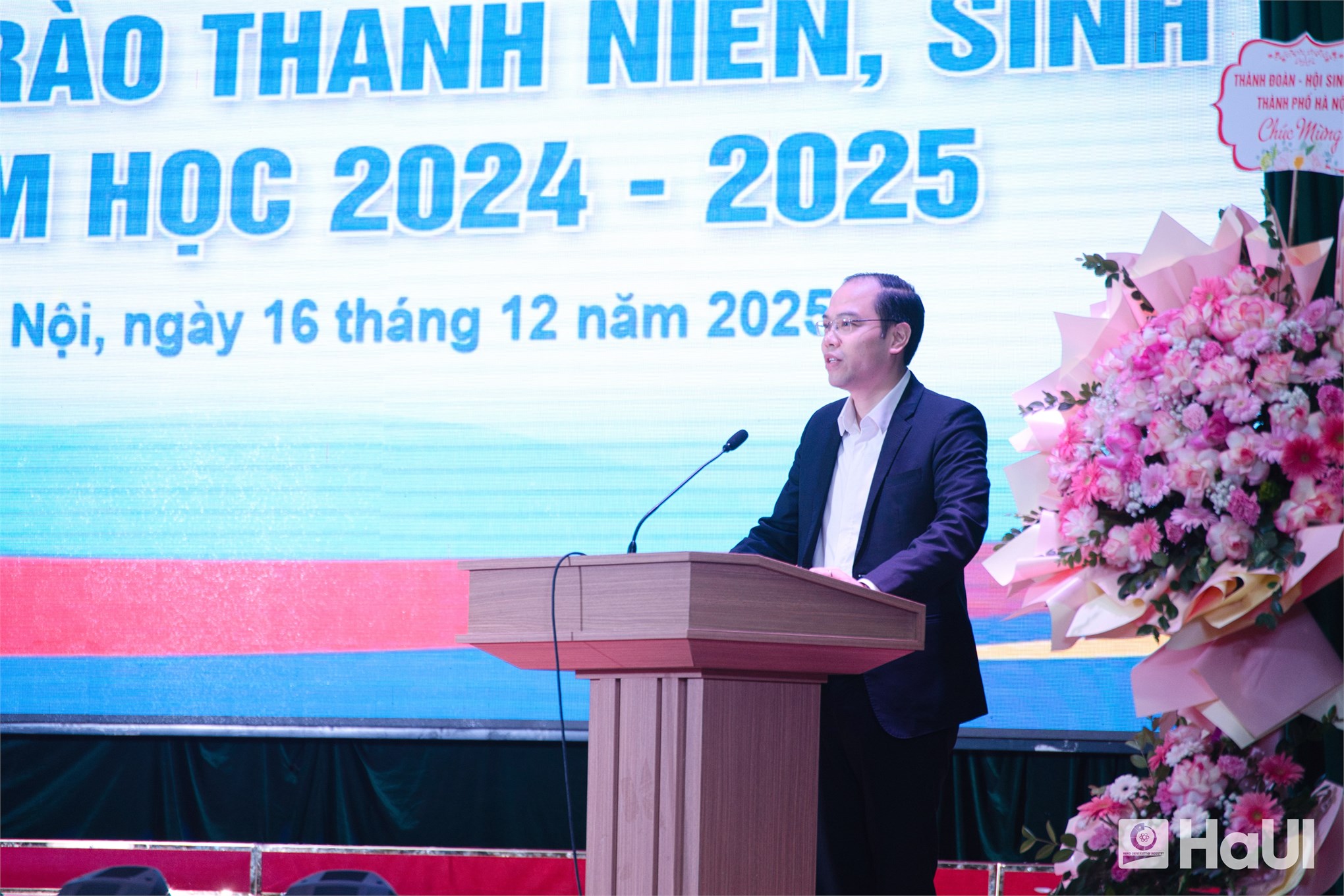 Hội nghị Tổng kết công tác Đoàn - Hội và phong trào thanh niên, sinh viên năm học 2024 - 2025 của Đại học Công nghiệp Hà Nội