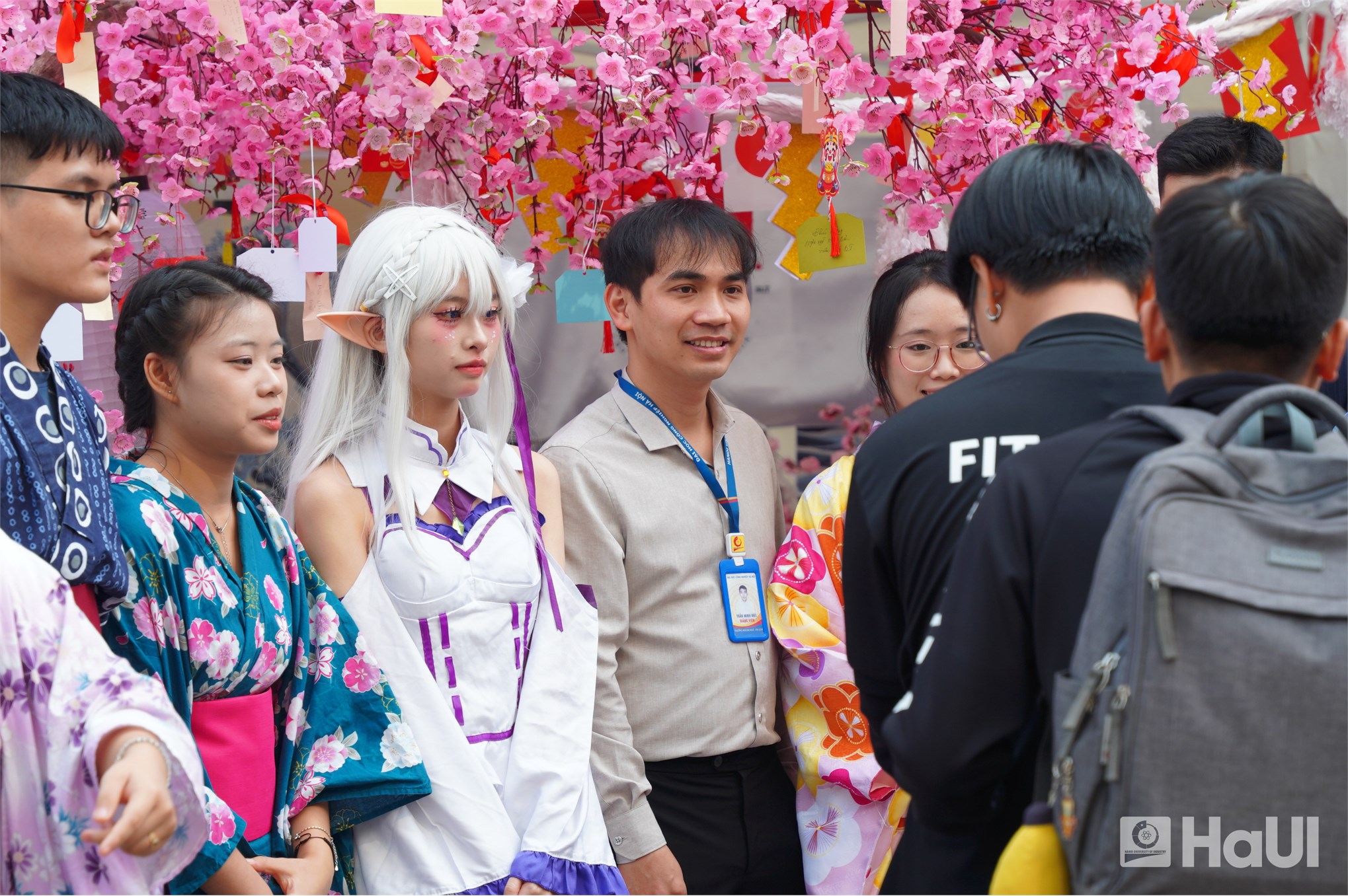 Ngày hội giao lưu văn hóa sinh viên quốc tế đặc sắc tại Đại học Công nghiệp Hà Nội