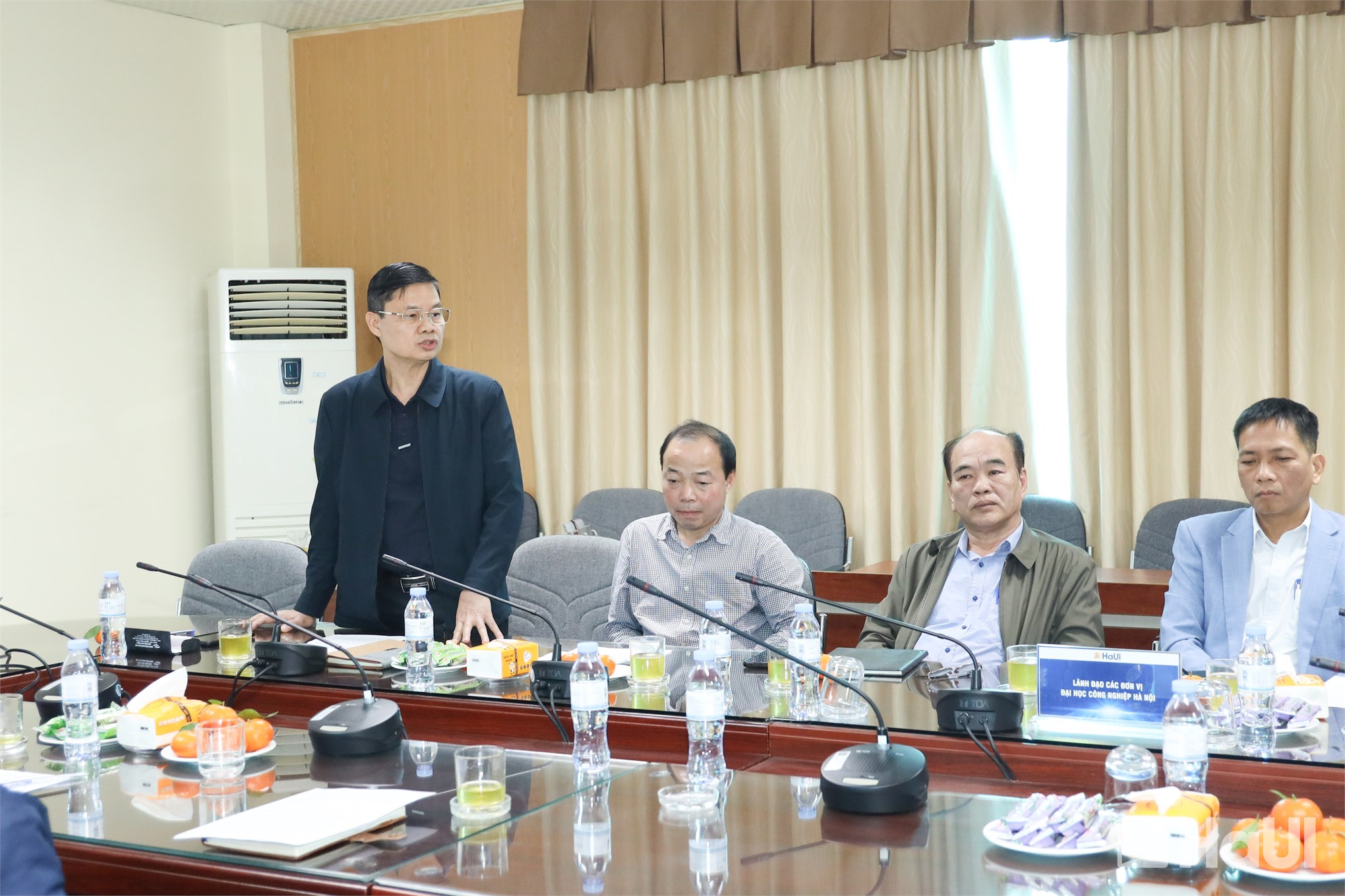 Đại học Công nghiệp Hà Nội tổng kết công tác ANTT năm 2025, ký quy chế phối hợp năm 2026 tại cơ sở Hà Nội và Ninh Bình