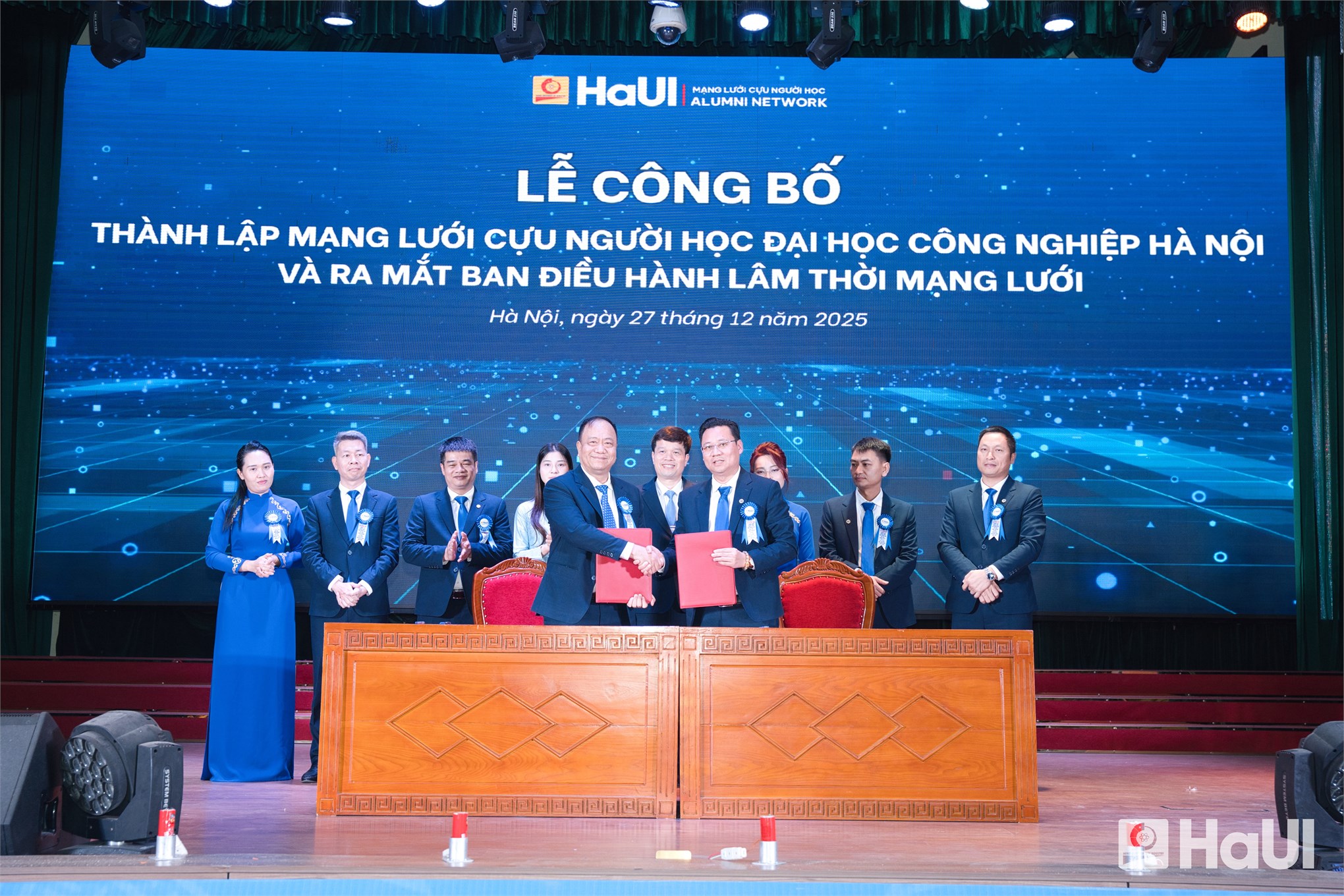 Lễ ra mắt Mạng lưới Cựu người học Đại học Công nghiệp Hà Nội: Dấu mốc chiến lược trên hành trình 127 năm phụng sự đất nước