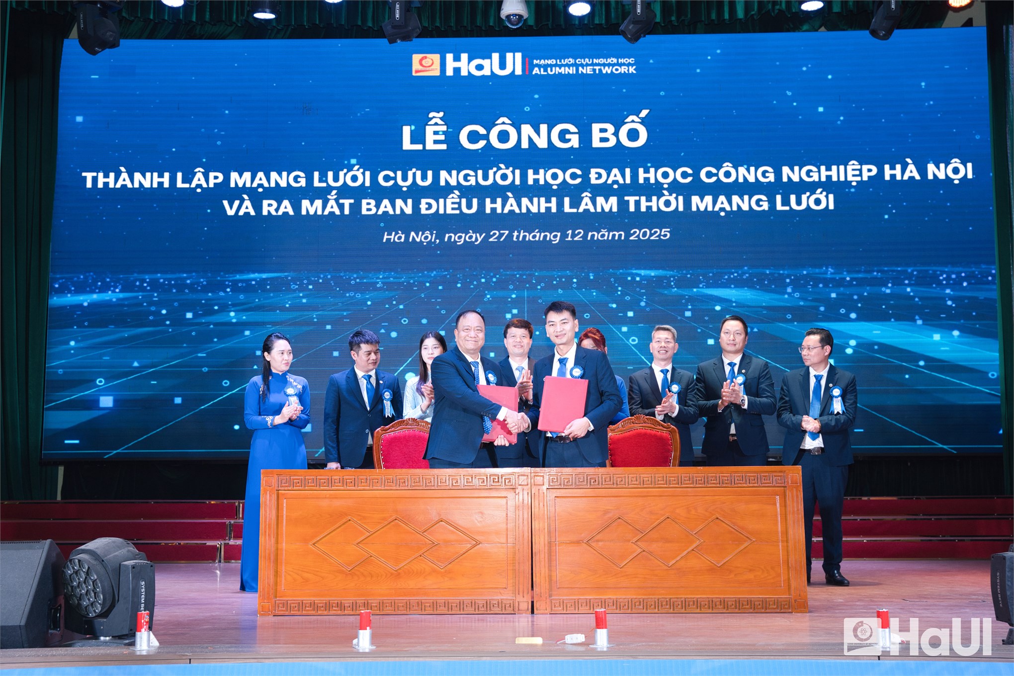 Lễ ra mắt Mạng lưới Cựu người học Đại học Công nghiệp Hà Nội: Dấu mốc chiến lược trên hành trình 127 năm phụng sự đất nước