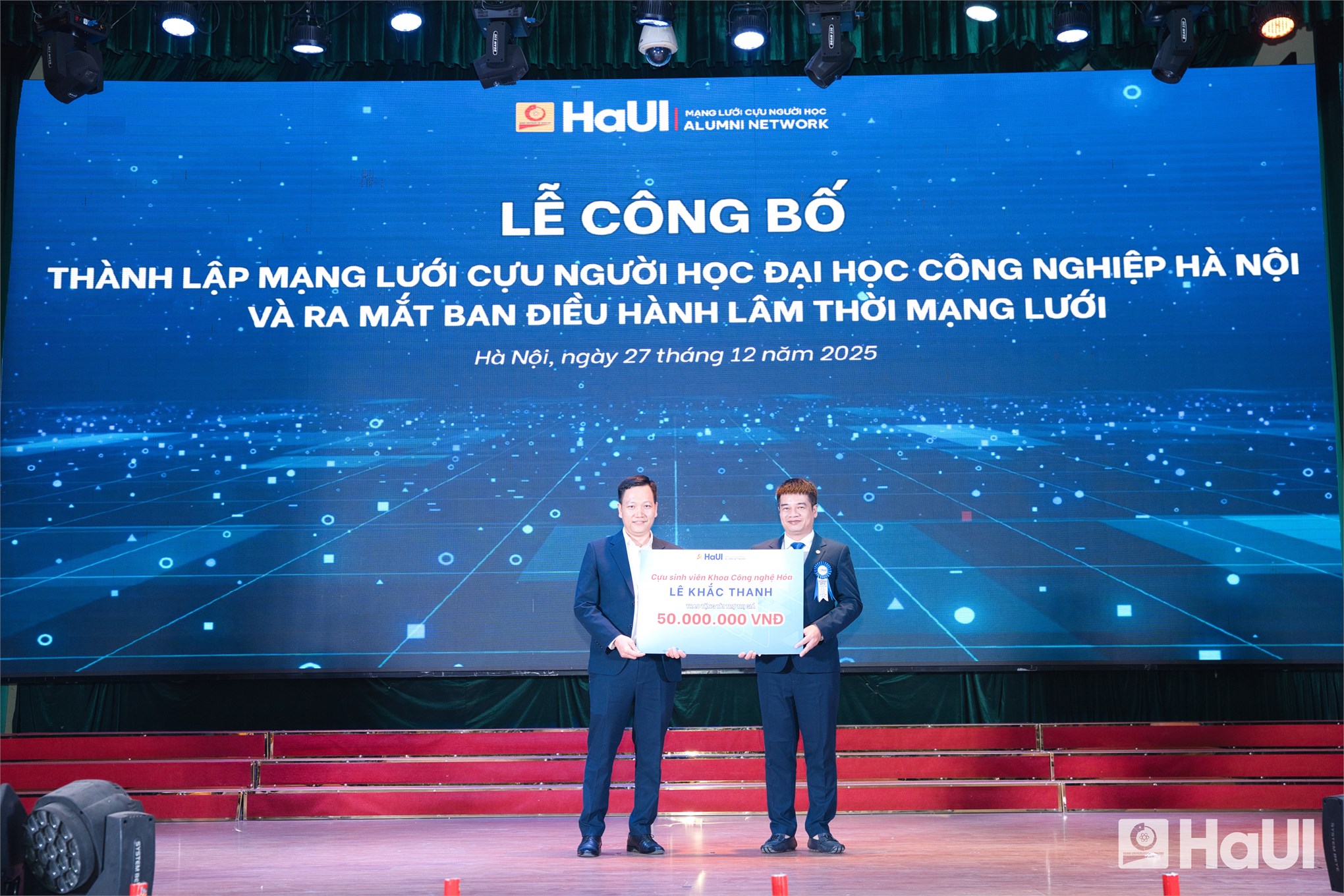 Lễ ra mắt Mạng lưới Cựu người học Đại học Công nghiệp Hà Nội: Dấu mốc chiến lược trên hành trình 127 năm phụng sự đất nước