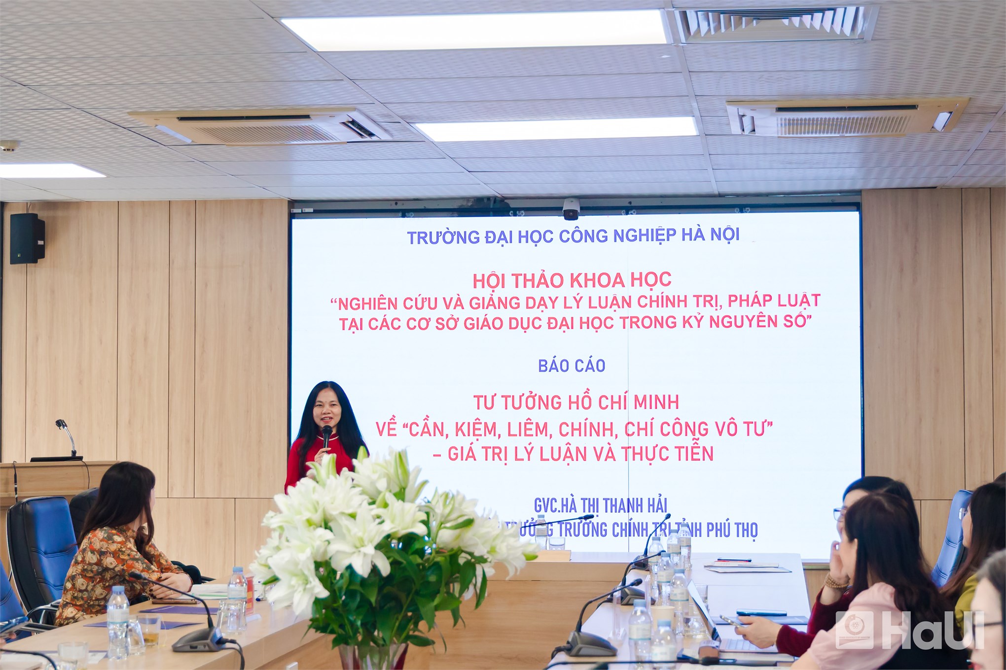 Đổi mới và nâng cao chất lượng giảng dạy Lý luận chính trị và Pháp luật: Nhiệm vụ chiến lược trong thời đại số tại HaUI