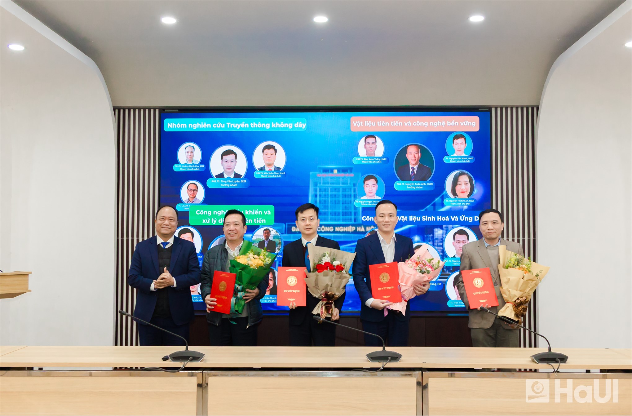 Đại học Công nghiệp Hà Nội công bố 01 Nhóm nghiên cứu mạnh và 11 Nhóm nghiên cứu tiềm năng