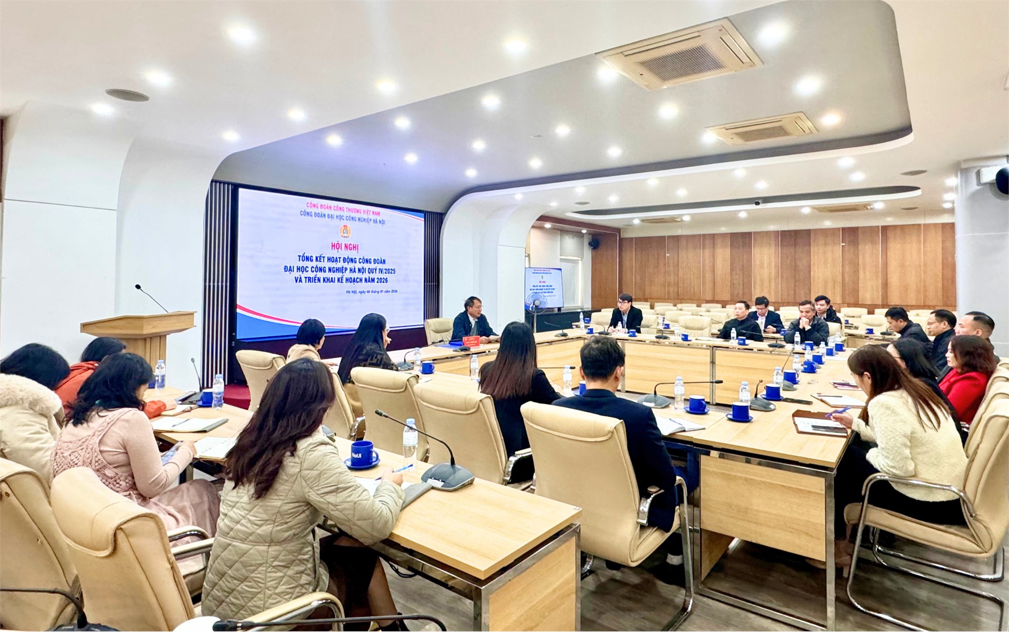 Tổng kết hoạt động Công đoàn Đại học quý IV/2025 và triển khai kế hoạch, nhiệm vụ năm 2026