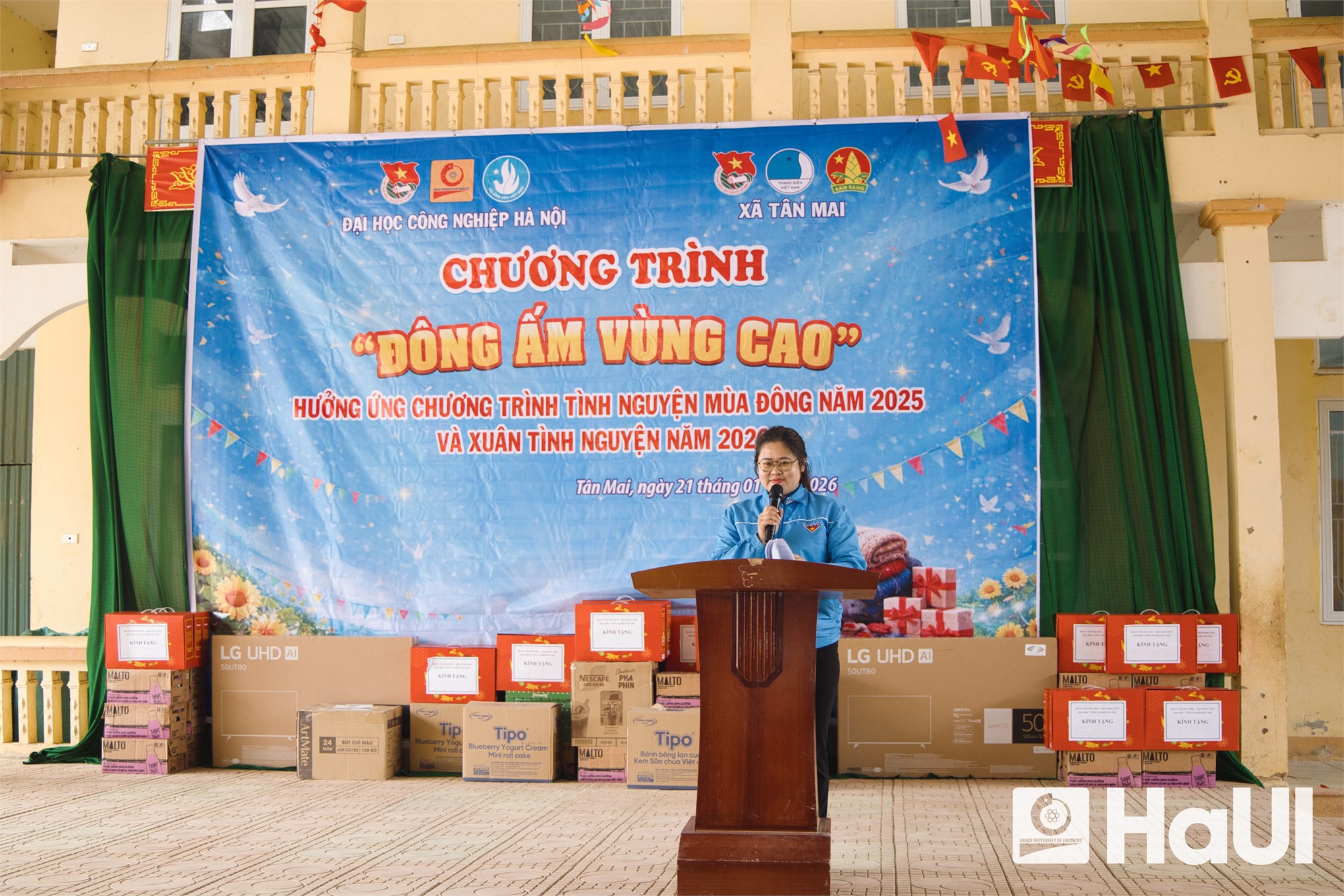 Hành trình “Đông ấm vùng cao 2026”: Tuổi trẻ viết nên câu chuyện tử tế nơi vùng cao Tân Mai