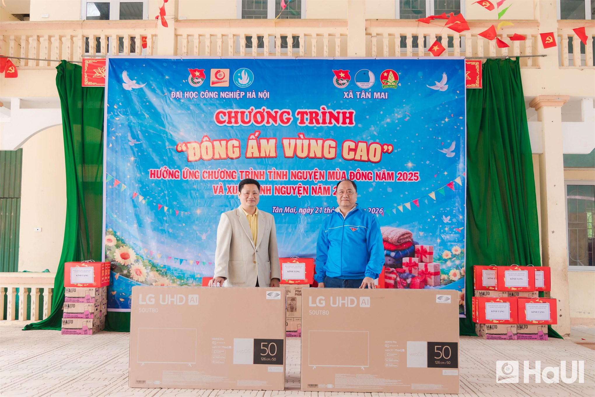 Hành trình “Đông ấm vùng cao 2026”: Tuổi trẻ viết nên câu chuyện tử tế nơi vùng cao Tân Mai