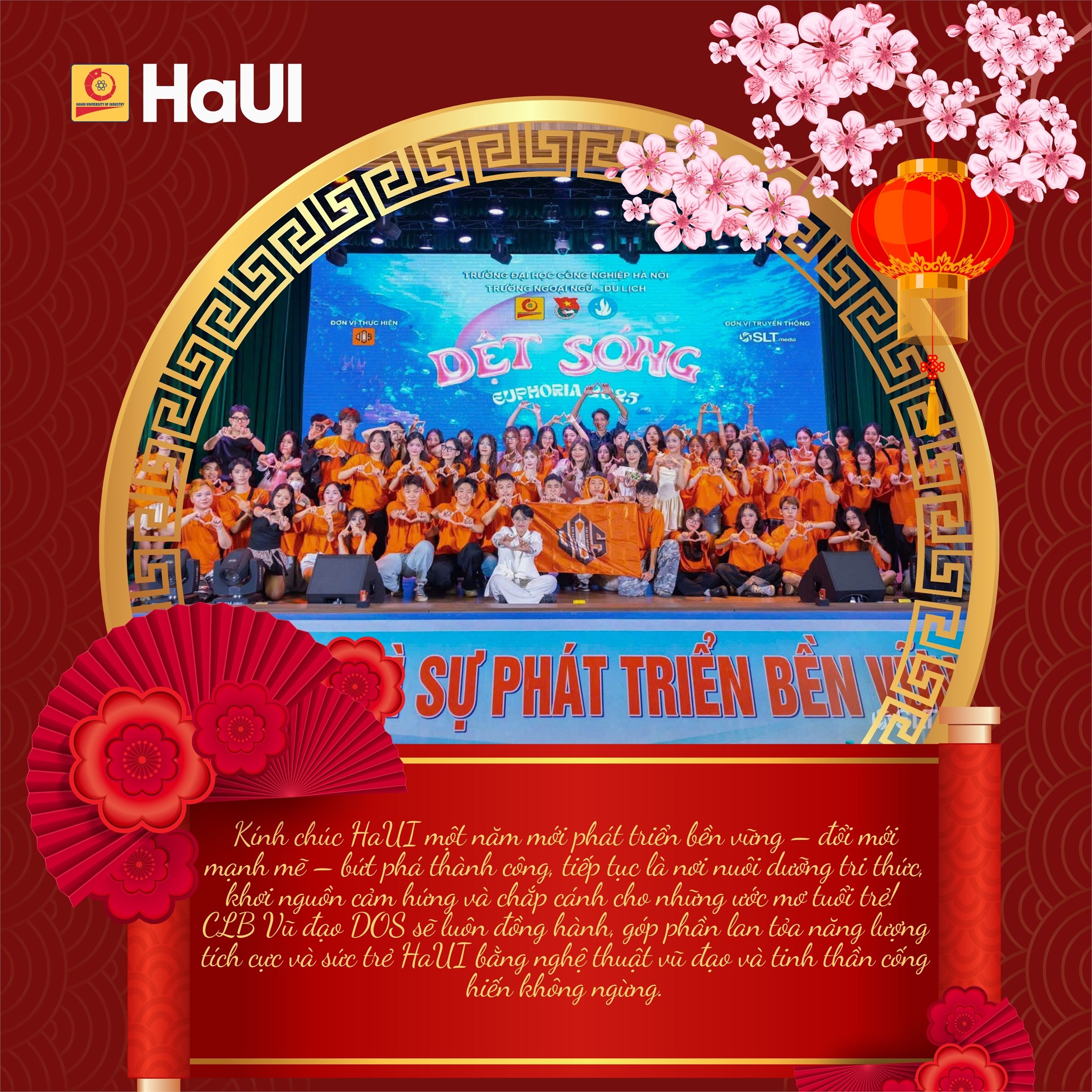 Thông điệp chào năm mới từ các Câu lạc bộ sinh viên HaUI