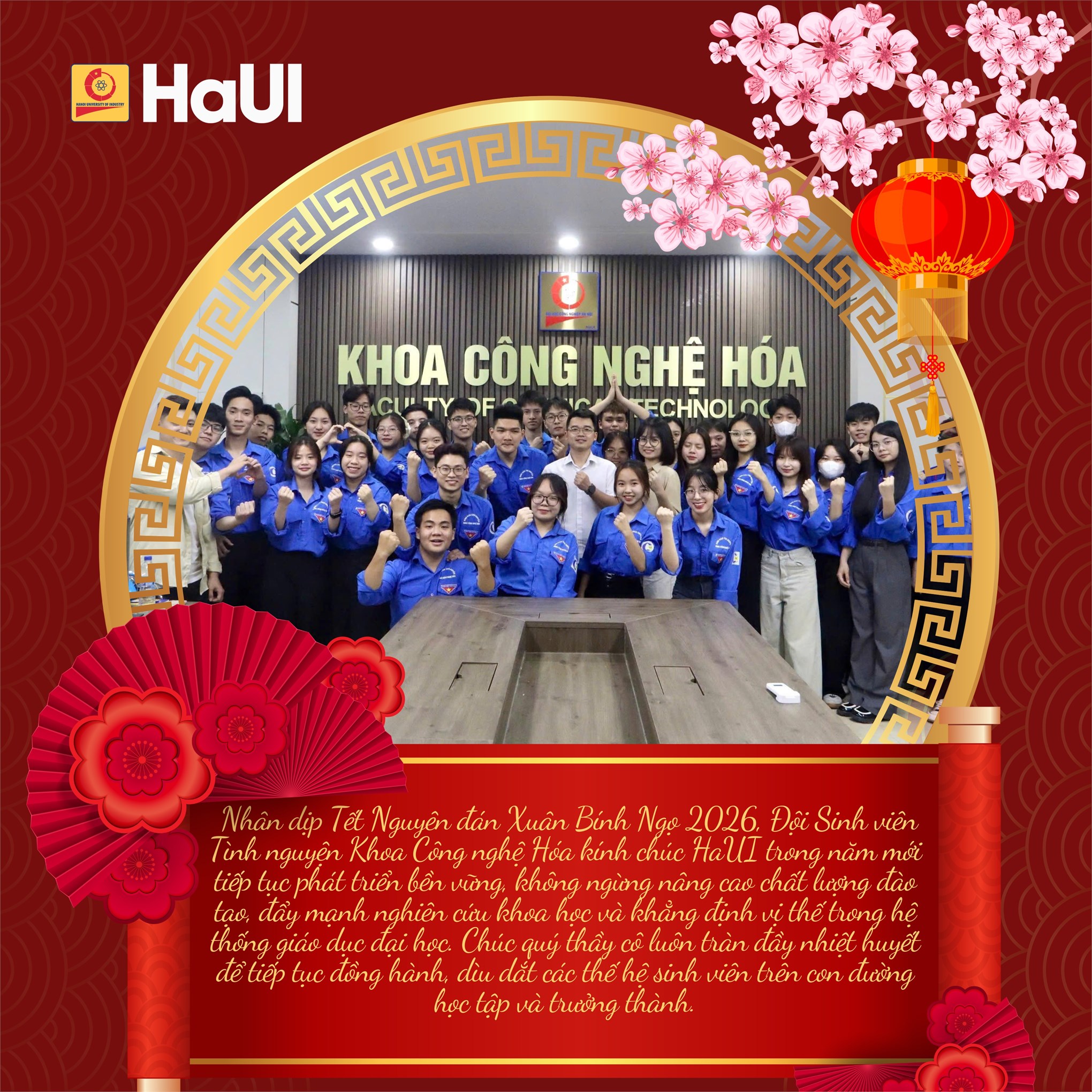 Thông điệp chào năm mới từ các Câu lạc bộ sinh viên HaUI