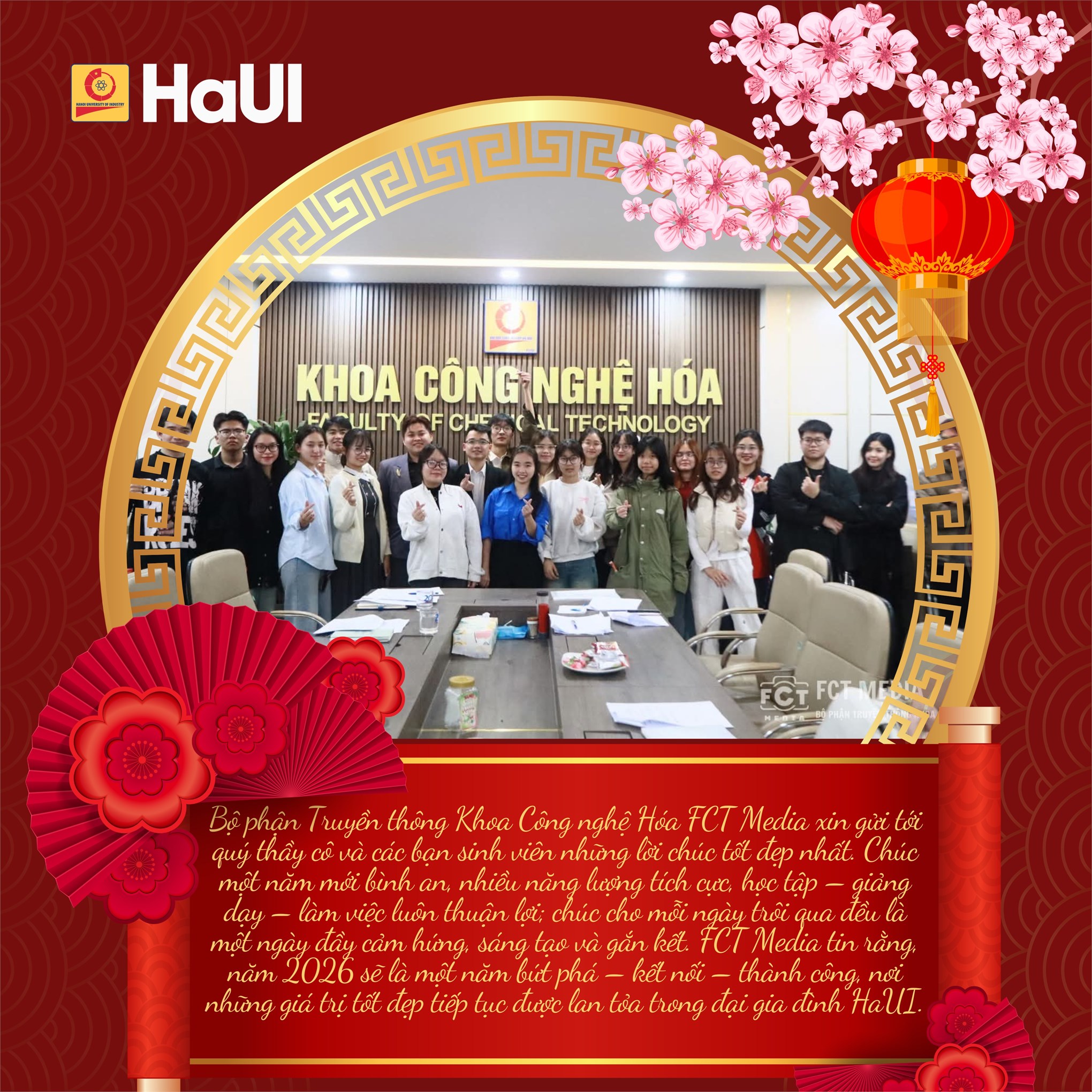 Thông điệp chào năm mới từ các Câu lạc bộ sinh viên HaUI