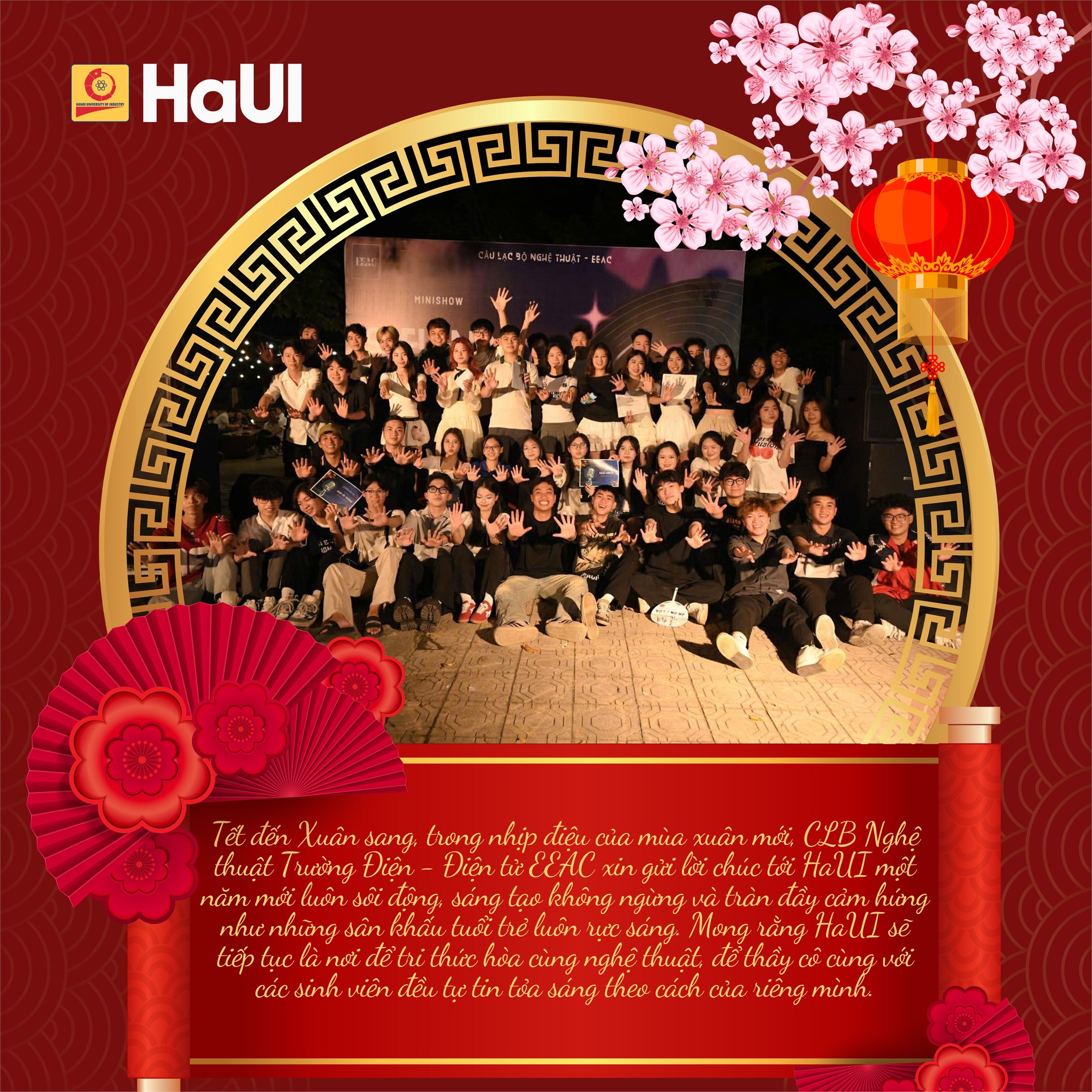 Thông điệp chào năm mới từ các Câu lạc bộ sinh viên HaUI