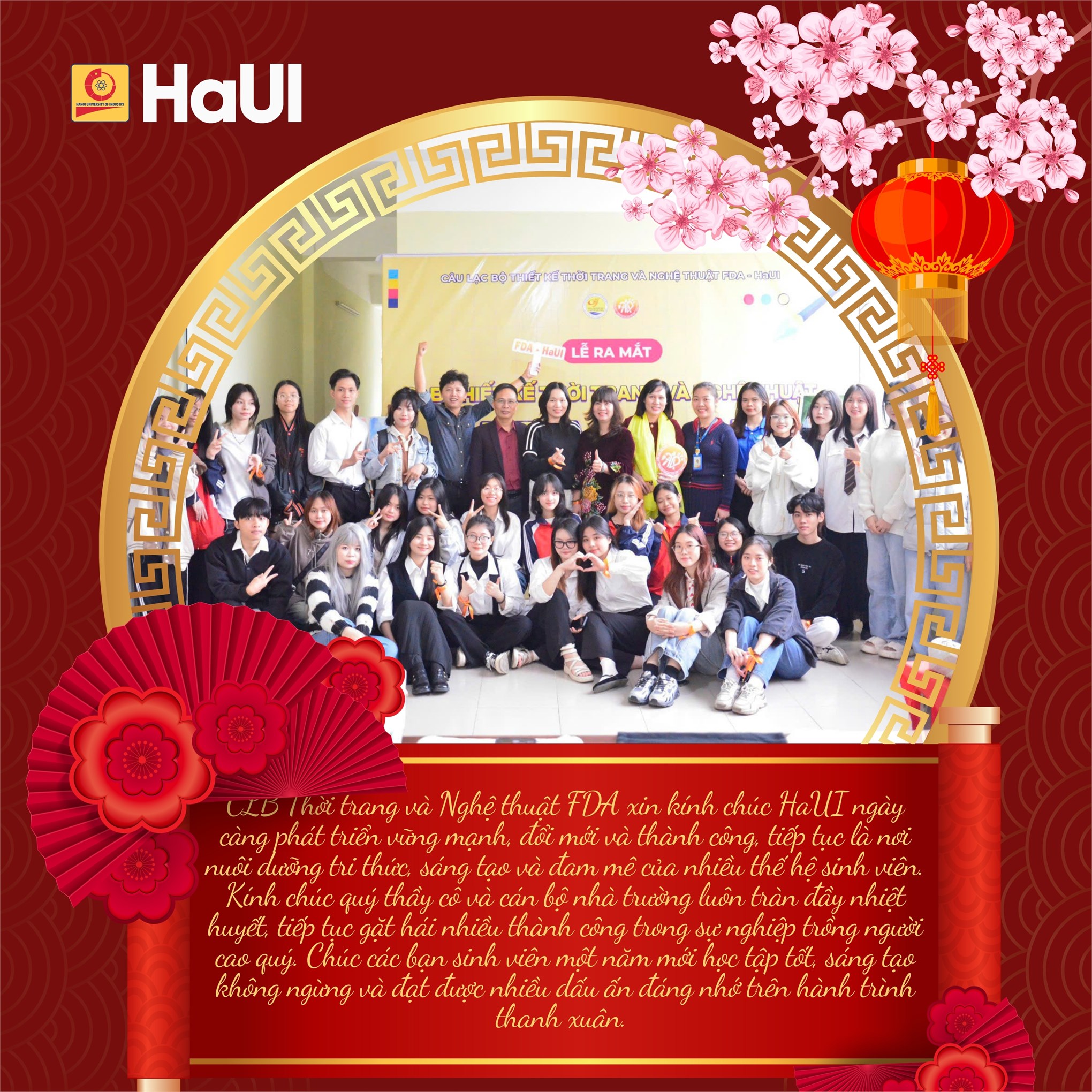 Thông điệp chào năm mới từ các Câu lạc bộ sinh viên HaUI
