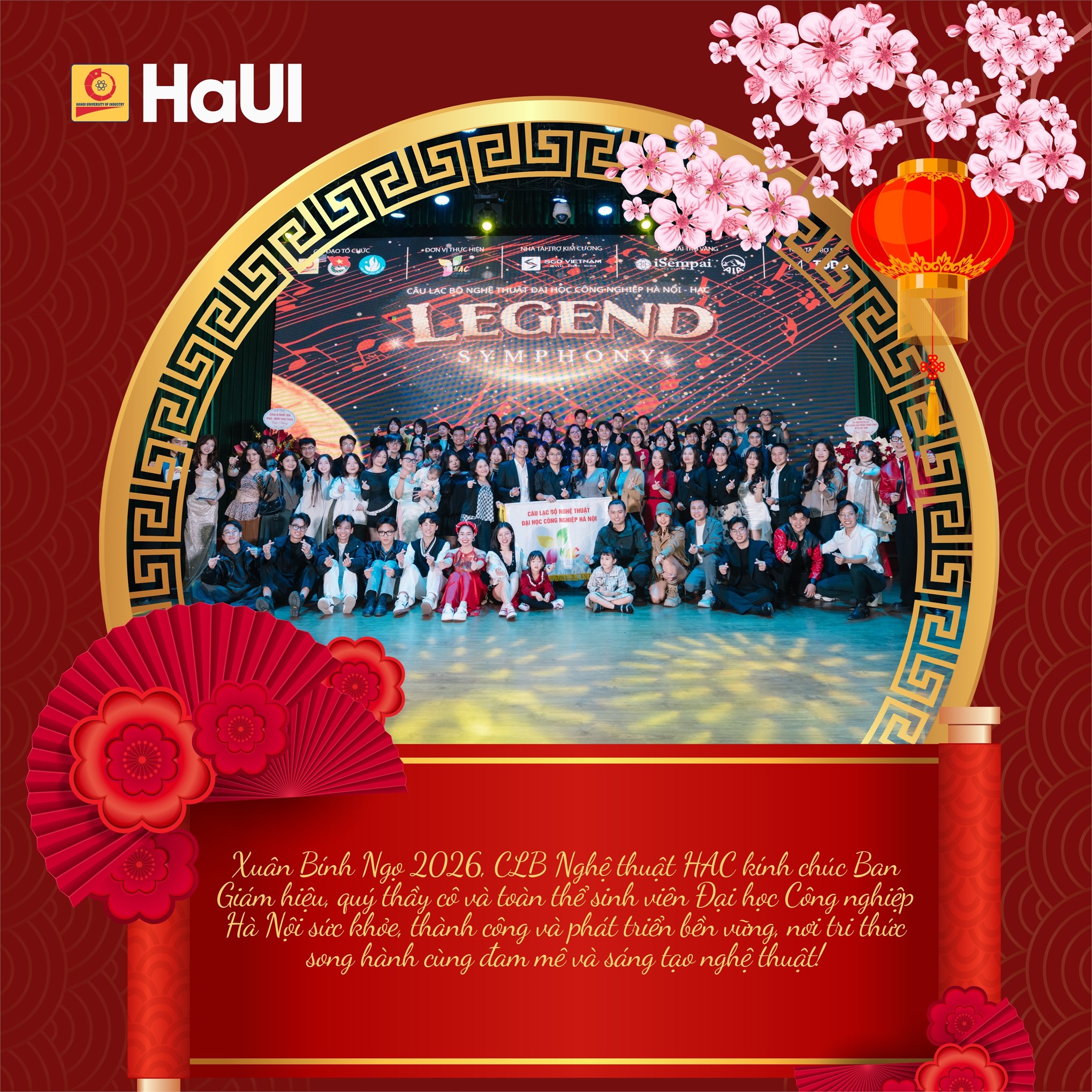 Thông điệp chào năm mới từ các Câu lạc bộ sinh viên HaUI