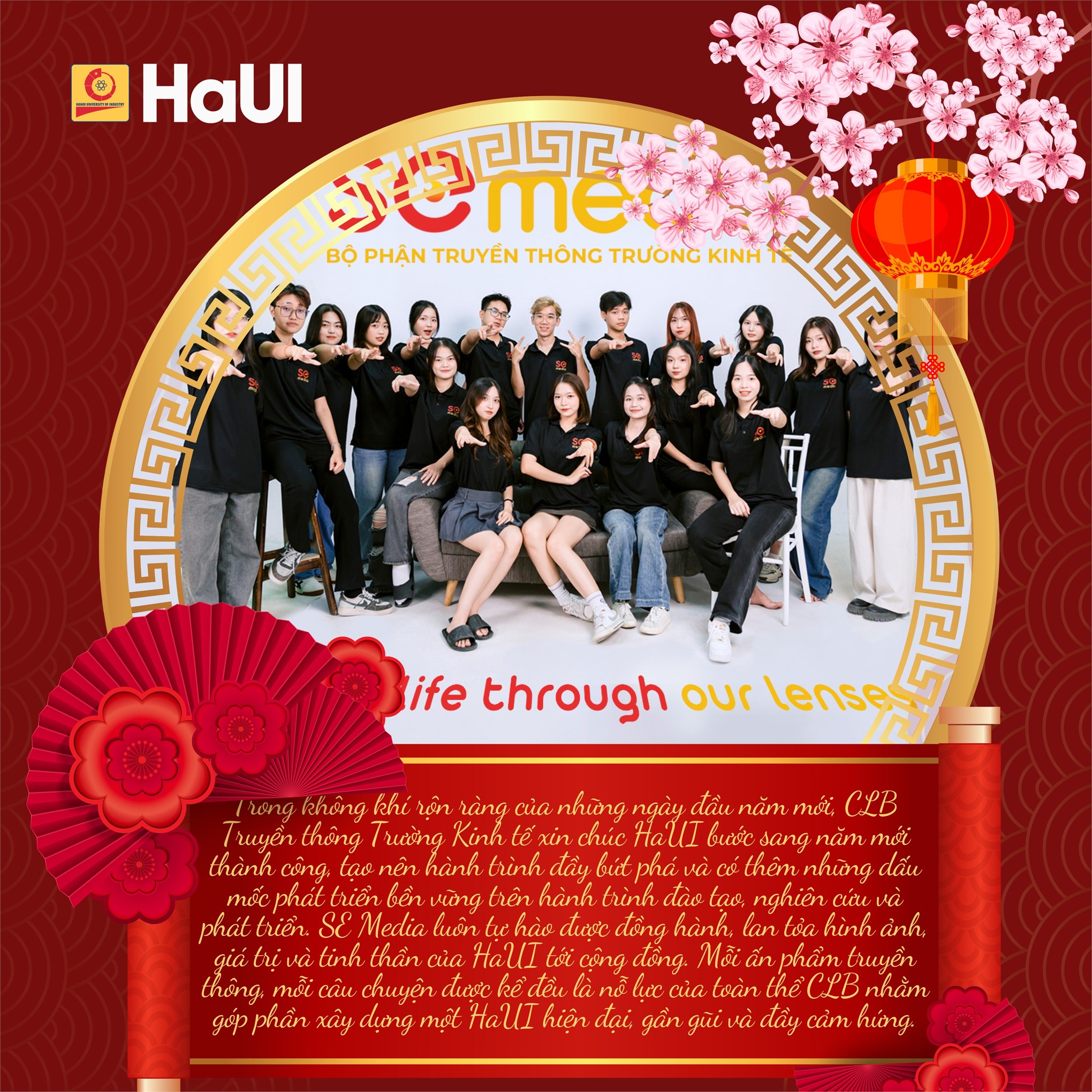 Thông điệp chào năm mới từ các Câu lạc bộ sinh viên HaUI