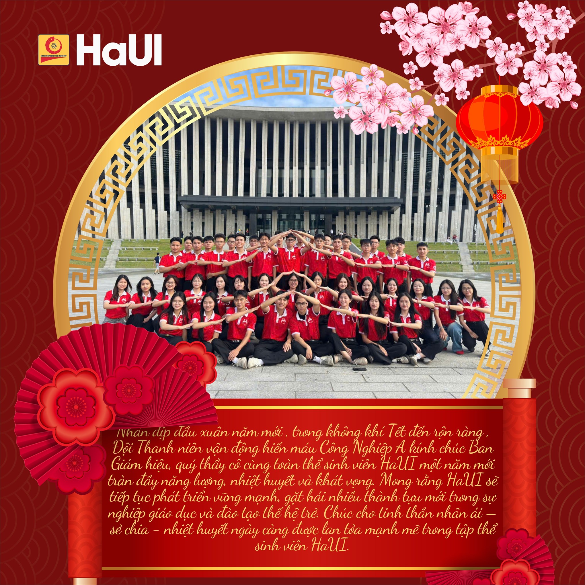 Thông điệp chào năm mới từ các Câu lạc bộ sinh viên HaUI