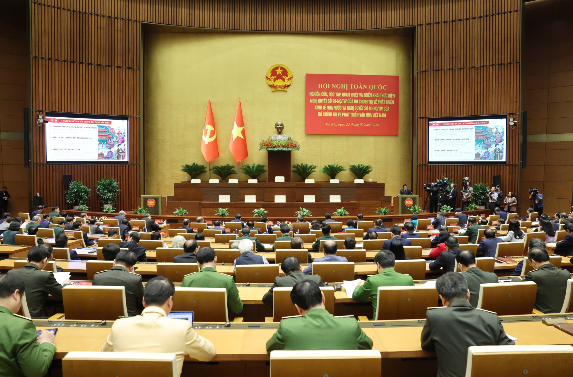 Đại học Công nghiệp Hà Nội tham dự Hội nghị toàn quốc quán triệt, triển khai Nghị quyết số 79 và 80 của Bộ Chính trị