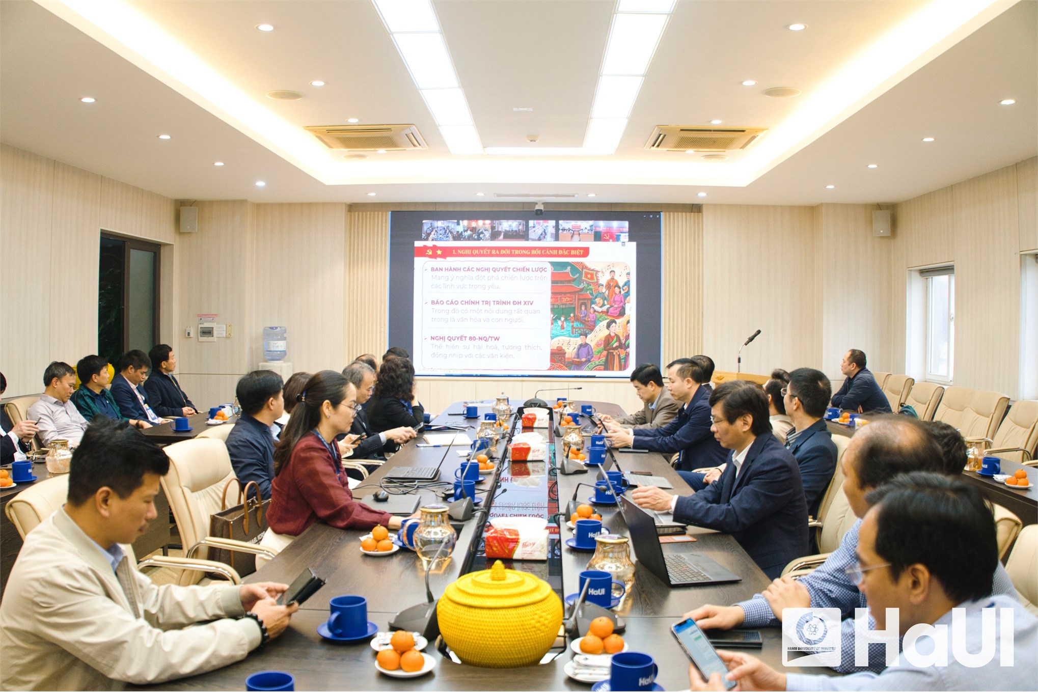 Đại học Công nghiệp Hà Nội tham dự Hội nghị toàn quốc quán triệt, triển khai Nghị quyết số 79 và 80 của Bộ Chính trị