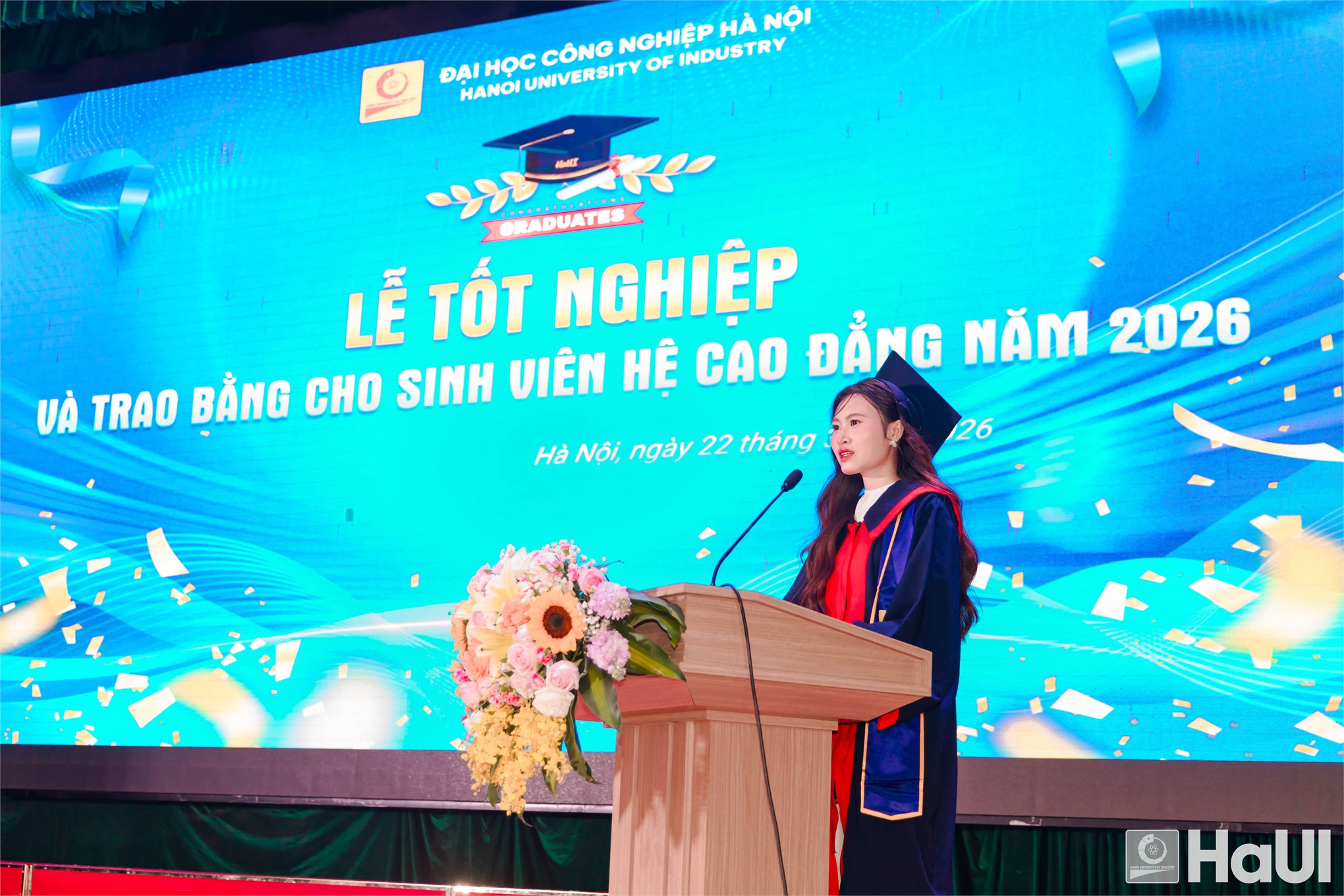 Lễ tốt nghiệp hệ cao đẳng năm 2026: sẵn sàng hành trình lập nghiệp