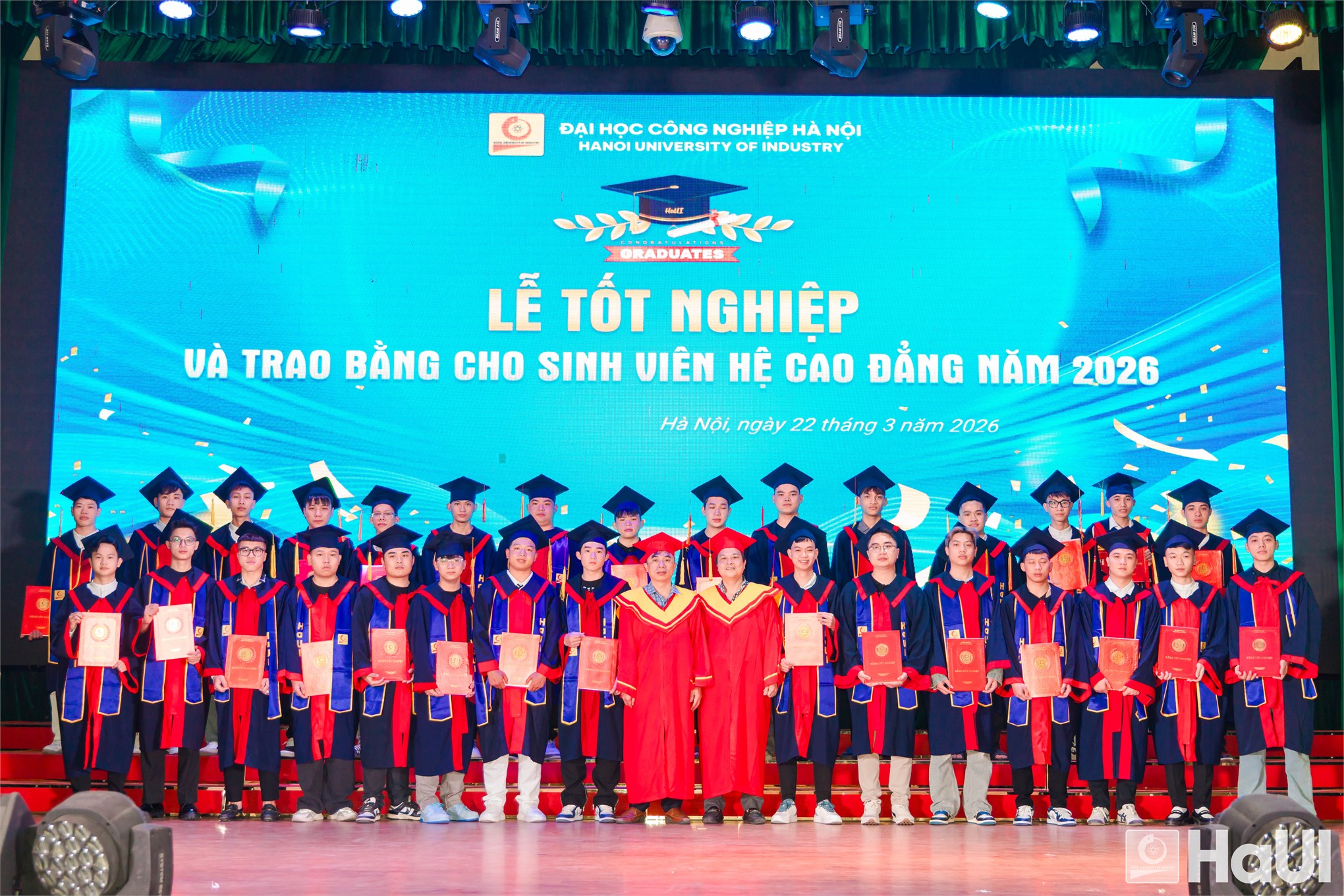 Lễ tốt nghiệp hệ cao đẳng năm 2026: sẵn sàng hành trình lập nghiệp