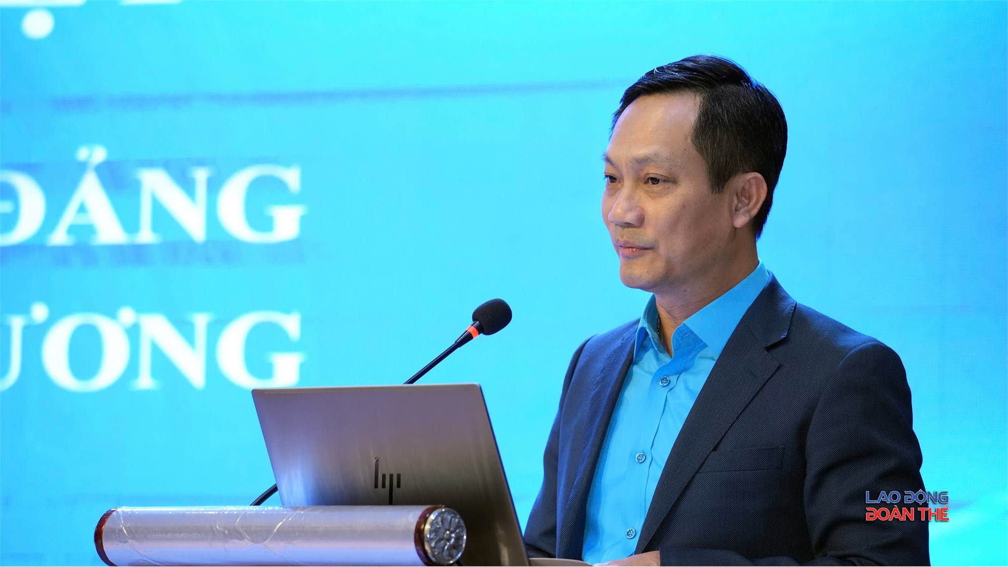 ​​​​​​​Đồng chí Lê An Hải - Ủy viên Đoàn Chủ tịch Tổng LĐLĐVN, Chủ tịch Công đoàn Công hương Việt Nam