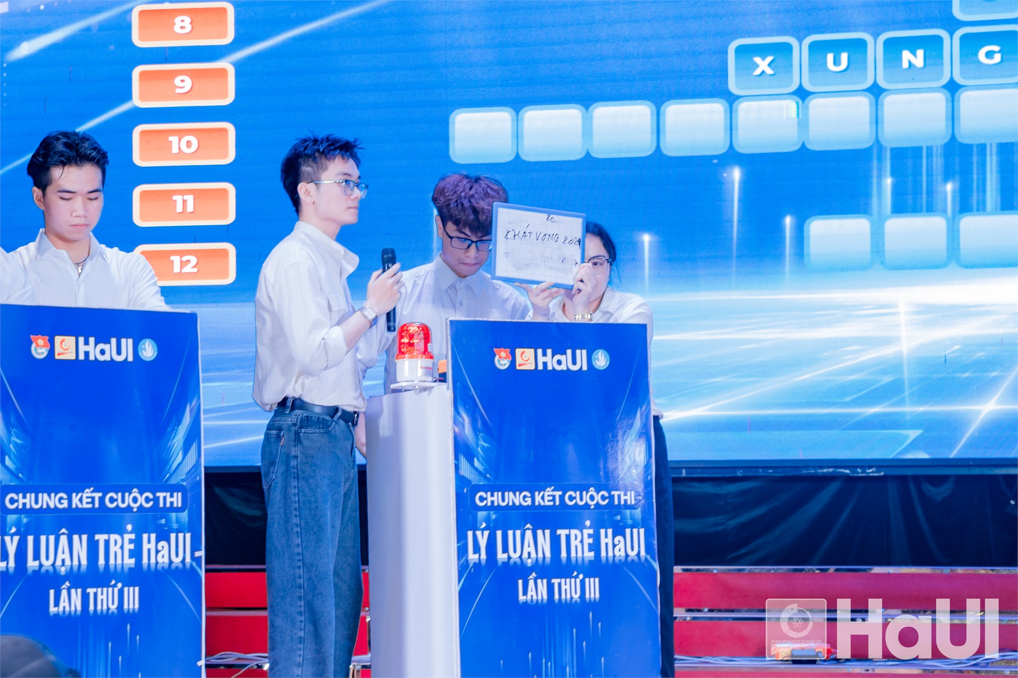 Chung kết Cuộc thi Lý luận trẻ HaUI lần thứ III: Lan tỏa bản lĩnh chính trị và khát vọng cống hiến của sinh viên HaUI