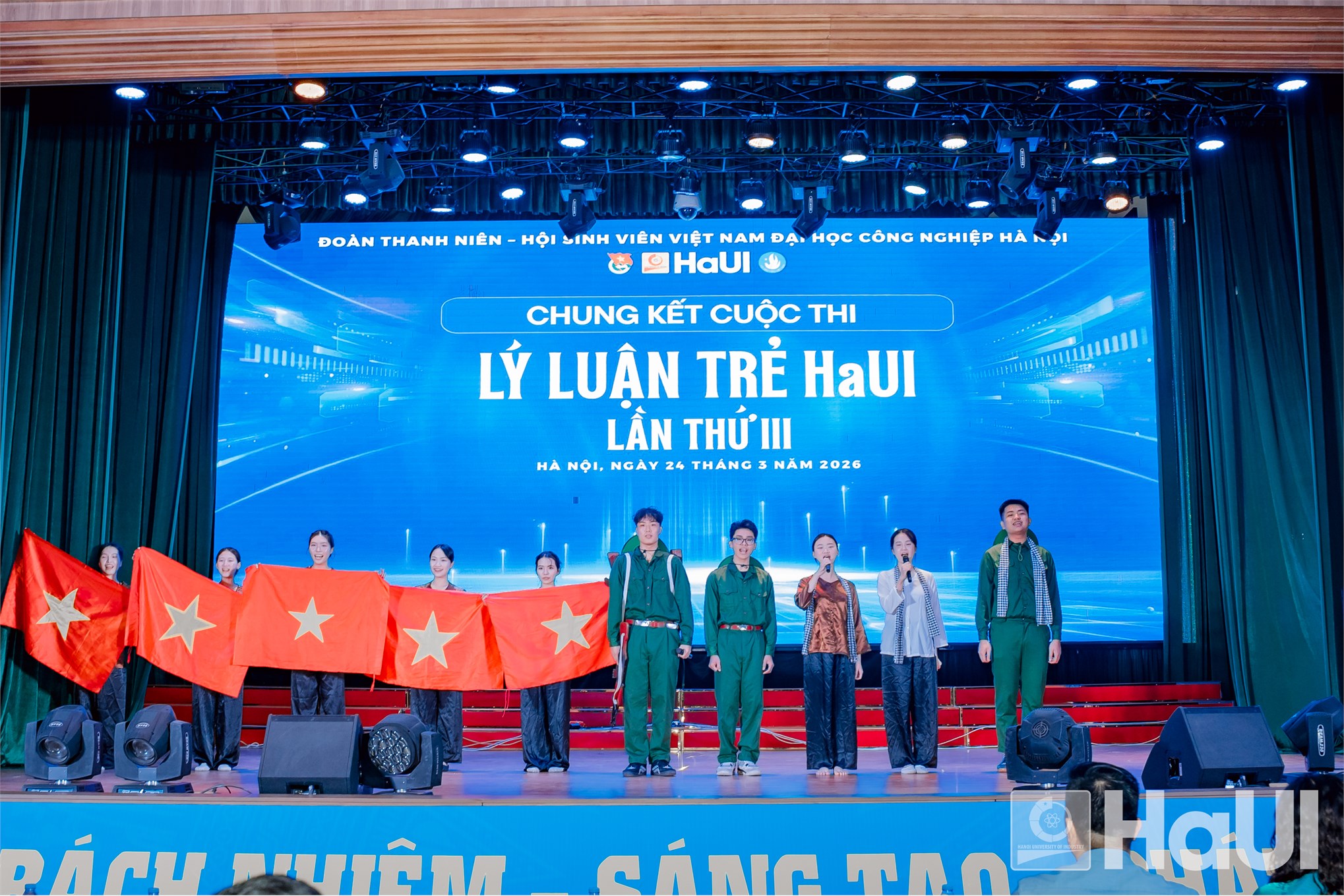 Chung kết Cuộc thi Lý luận trẻ HaUI lần thứ III: Lan tỏa bản lĩnh chính trị và khát vọng cống hiến của sinh viên HaUI