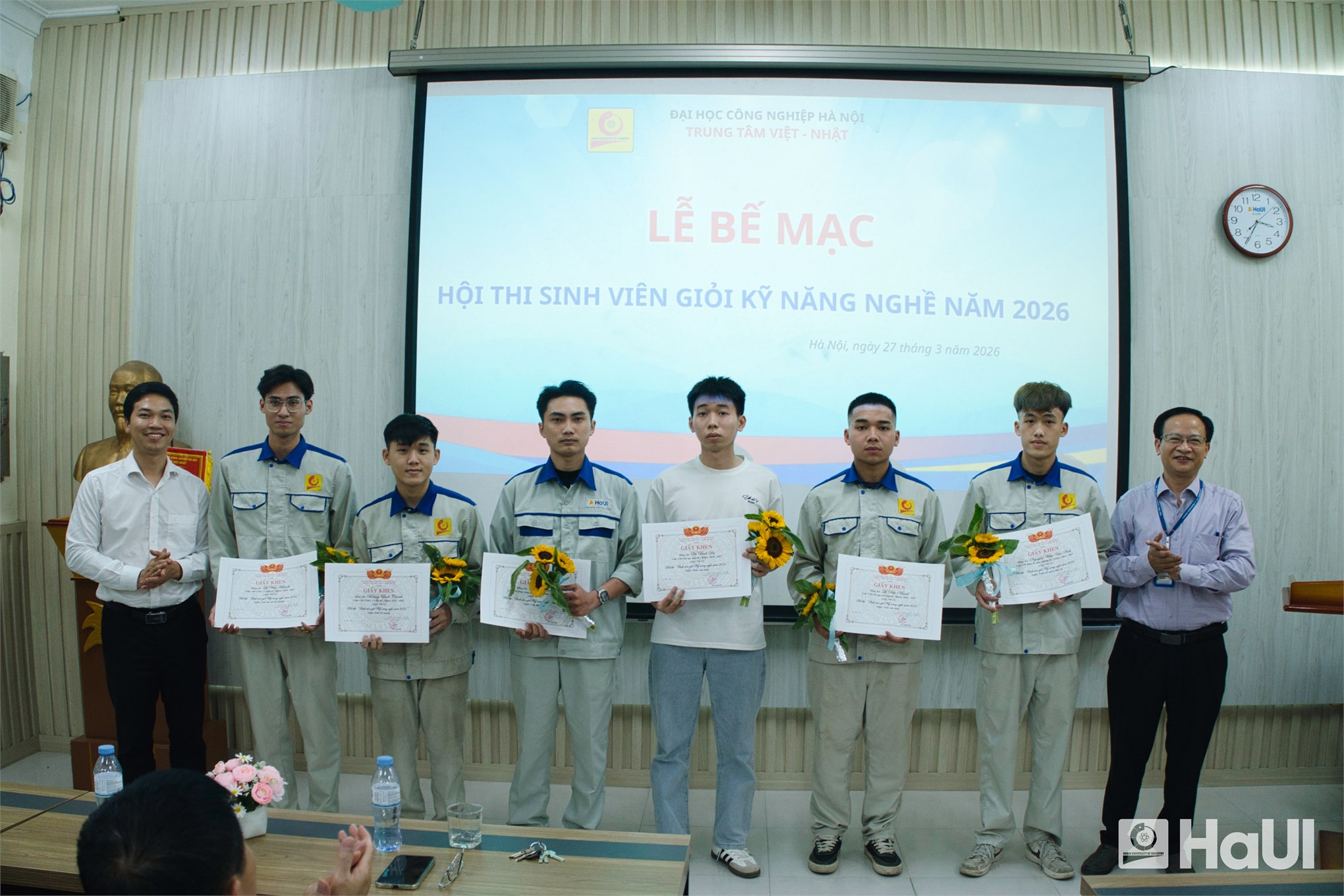 Hội thi Sinh viên giỏi kỹ năng nghề 2026: Dấu ấn từ những điểm số tuyệt đối