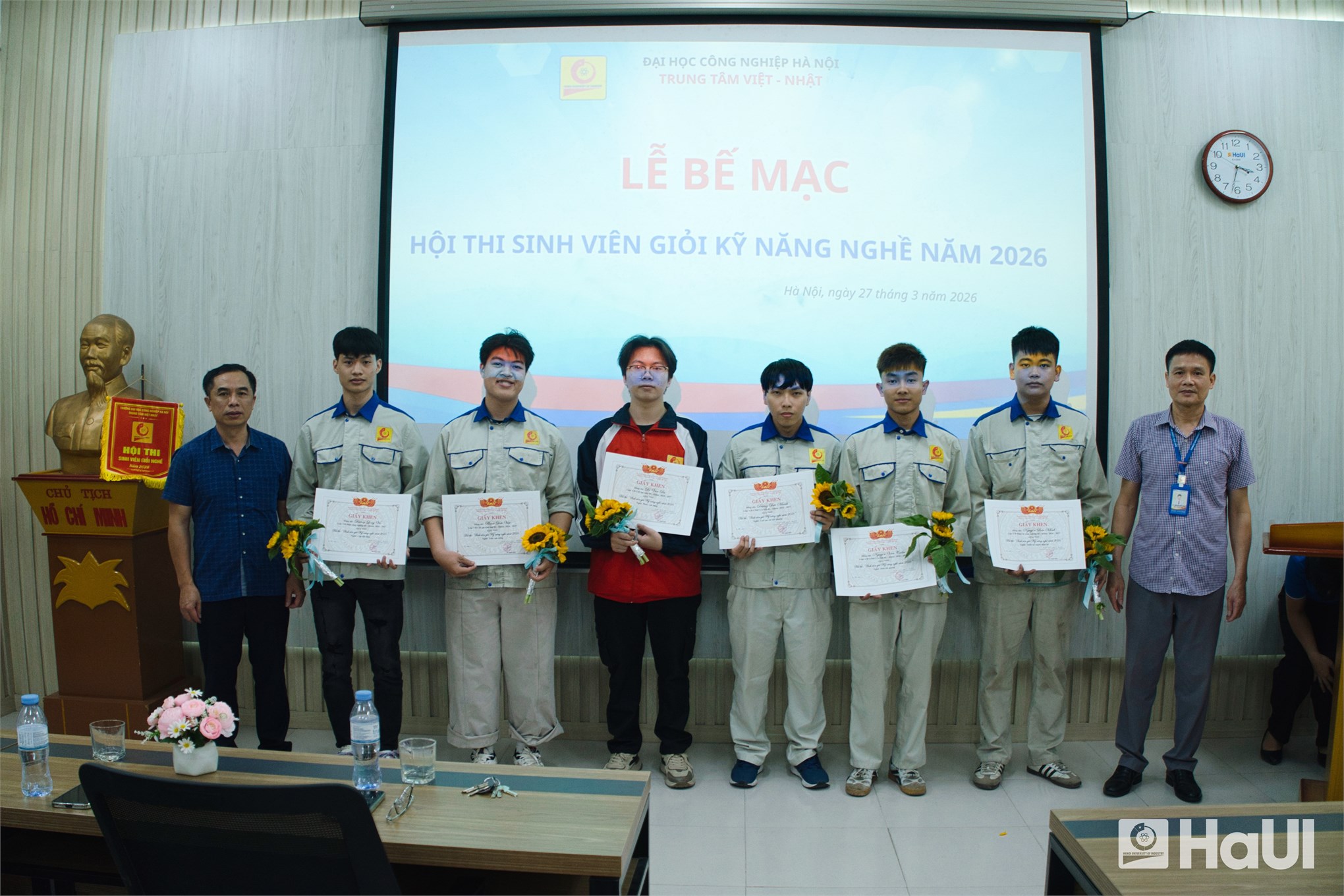 Hội thi Sinh viên giỏi kỹ năng nghề 2026: Dấu ấn từ những điểm số tuyệt đối