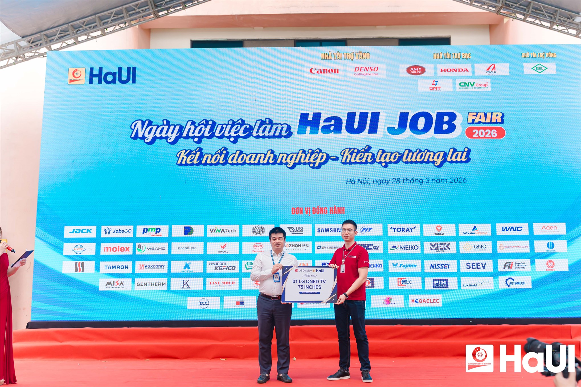 Job Fair 2026 tại Đại học Công nghiệp Hà Nội: 70 doanh nghiệp đồng hành, mở rộng cơ hội cho sinh viên