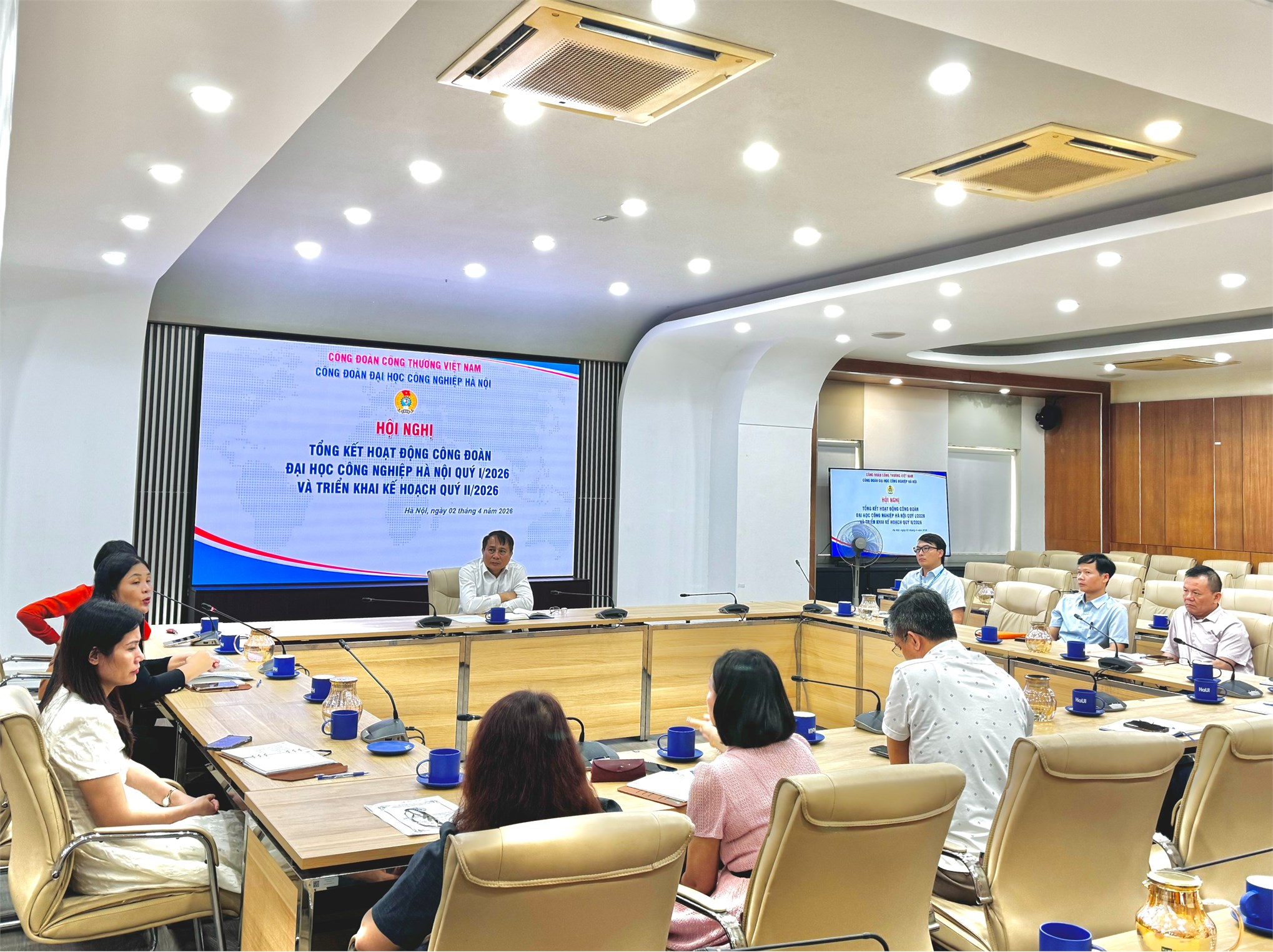 Hội nghị tổng kết hoạt động Công đoàn Đại học quý I/2026 và triển khai kế hoạch, hoạt động Quý II/2026