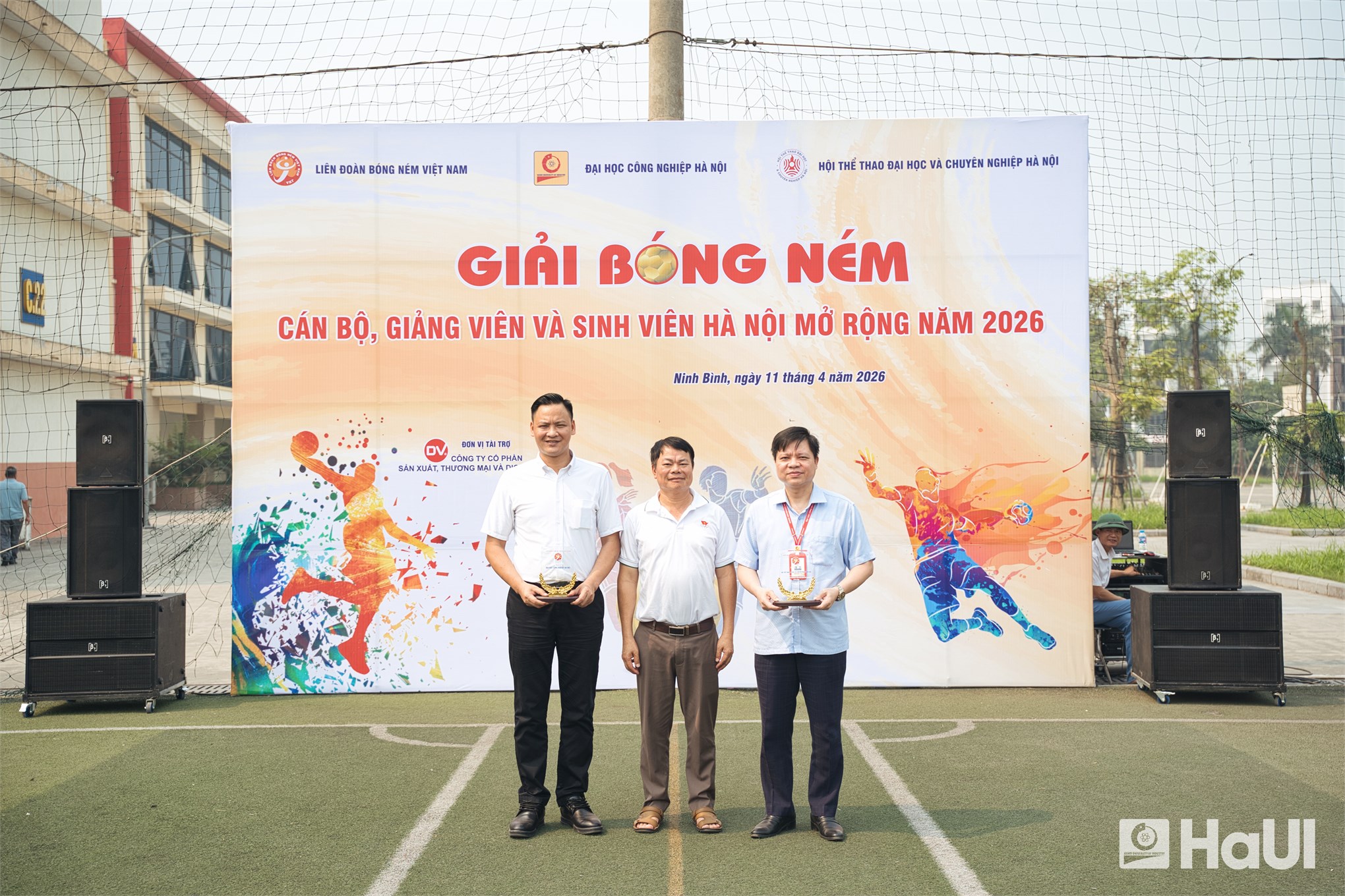 Tranh tài kịch tính tại Giải bóng ném cán bộ, giảng viên và sinh viên Hà Nội mở rộng năm 2026