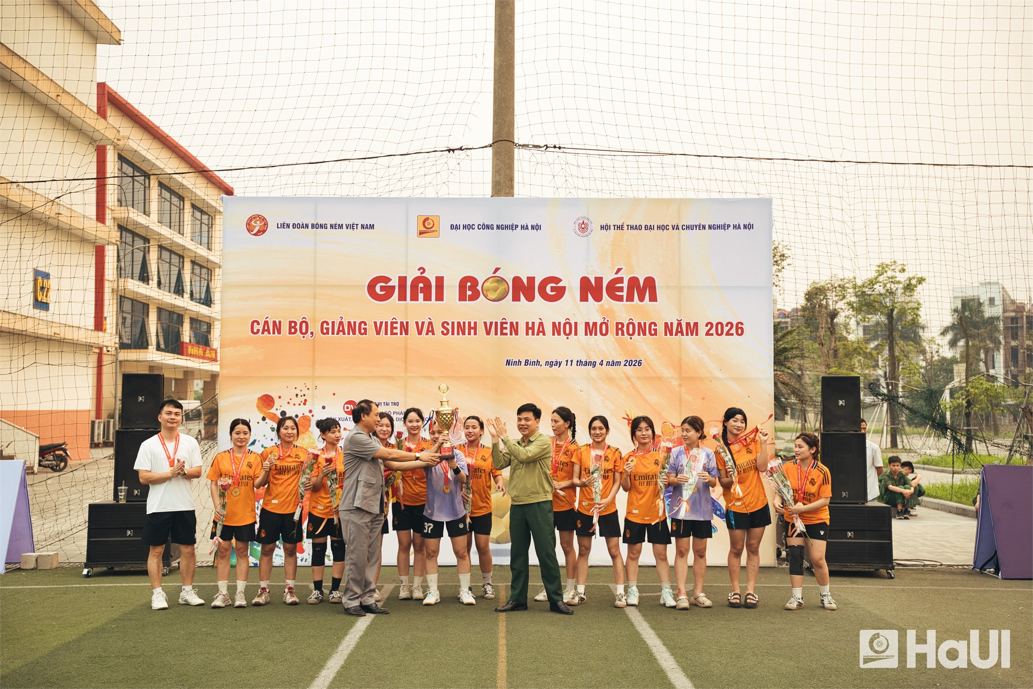 Tranh tài kịch tính tại Giải bóng ném cán bộ, giảng viên và sinh viên Hà Nội mở rộng năm 2026