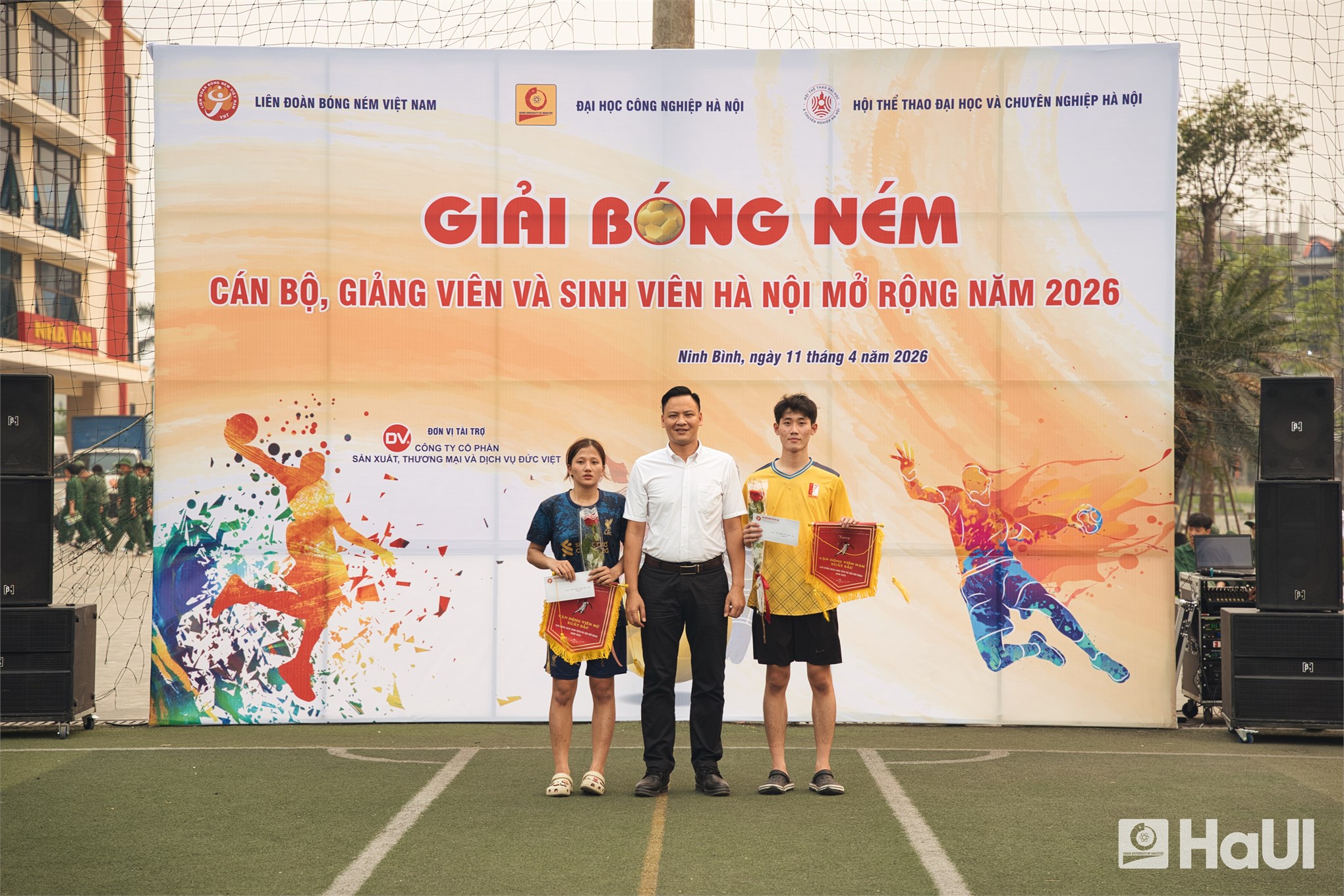 Tranh tài kịch tính tại Giải bóng ném cán bộ, giảng viên và sinh viên Hà Nội mở rộng năm 2026