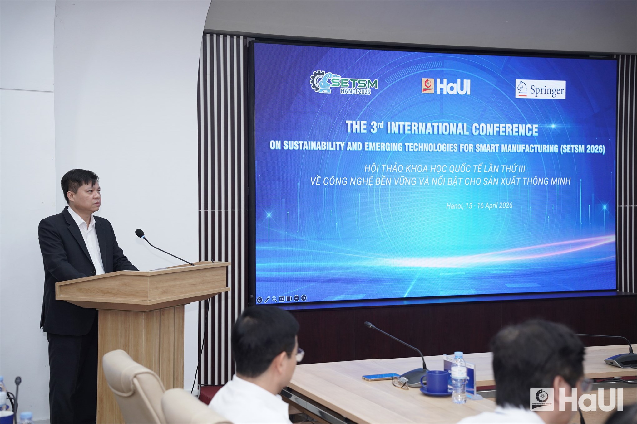 Hội thảo khoa học quốc tế SETSM 2026: Thúc đẩy sản xuất thông minh và phát triển bền vững