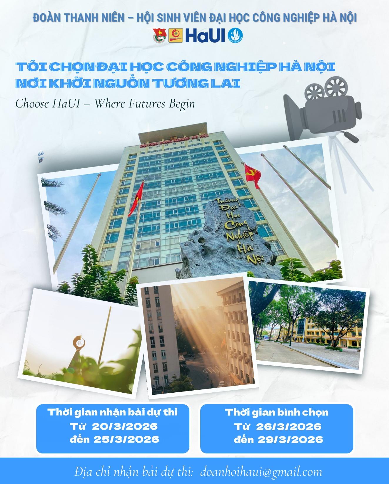 Dấu ấn đậm nét của tuổi trẻ HaUI từ chuỗi hoạt động `Hành trình tuổi trẻ vì cộng đồng`