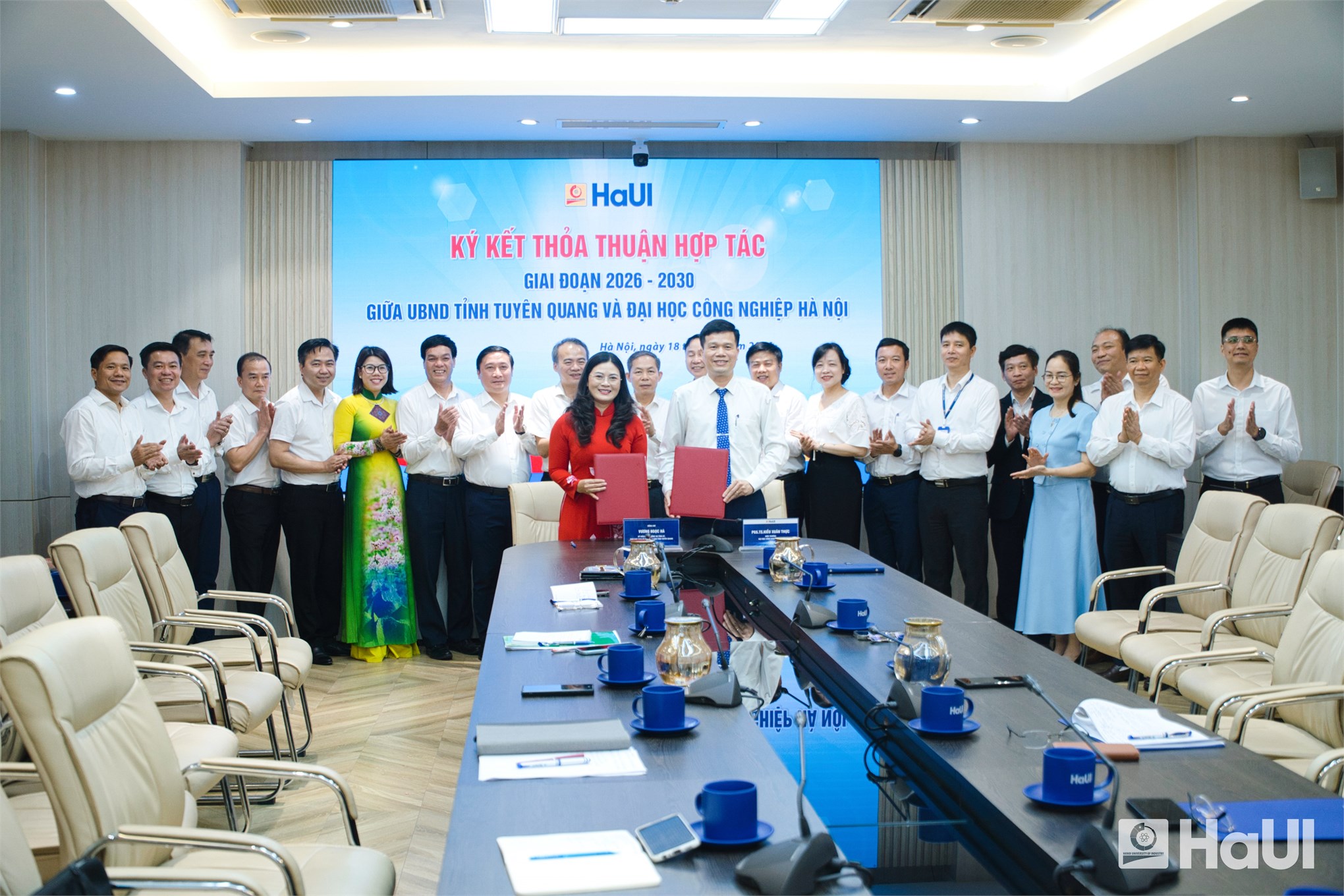 Đại học Công nghiệp Hà Nội và Ủy ban nhân dân tỉnh Tuyên Quang ký kết thỏa thuận hợp tác chiến lược giai đoạn 2026 - 2030