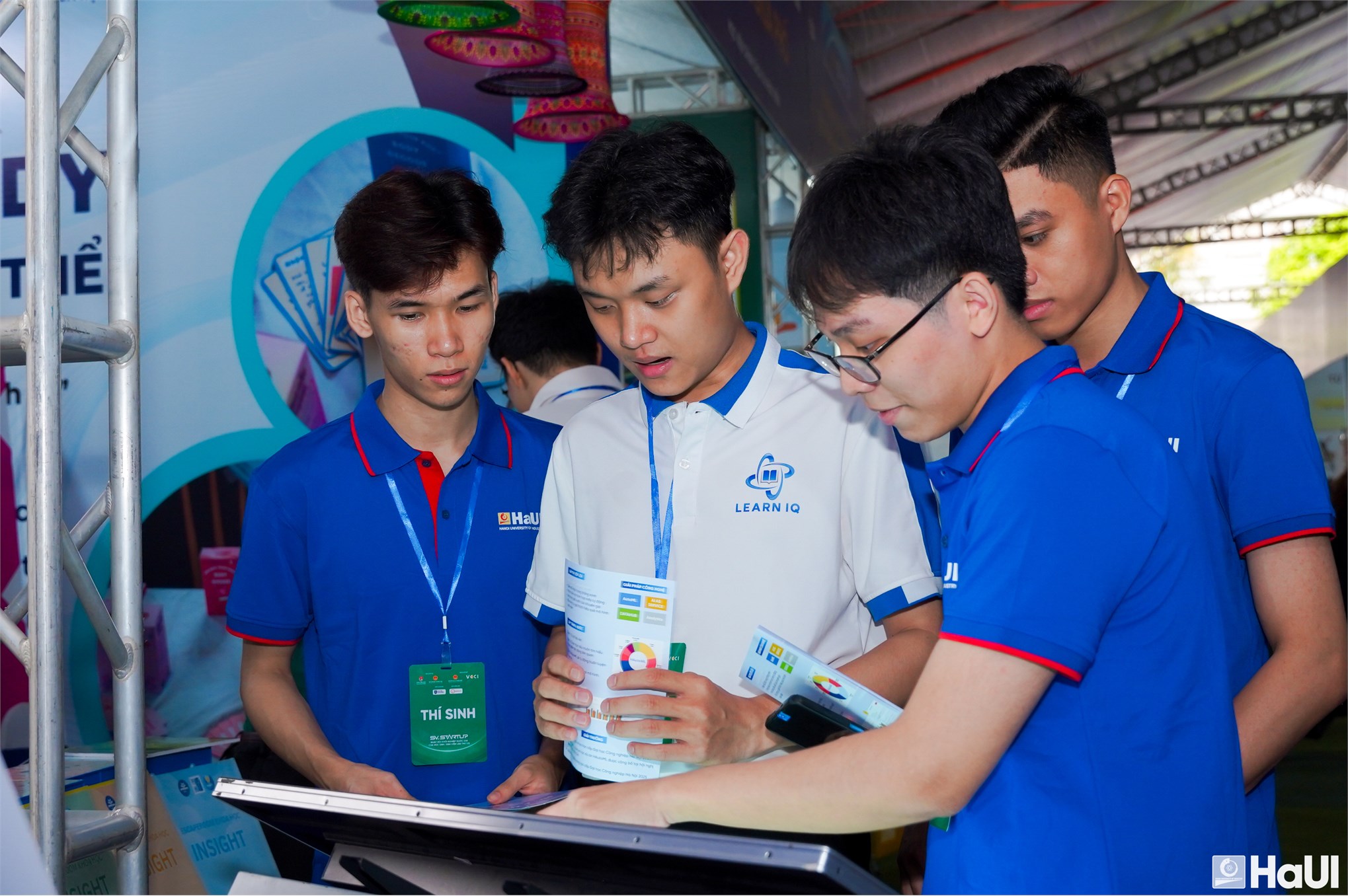 Nền tảng HAutoML của sinh viên HaUI được vinh danh tại Ngày hội Khởi nghiệp Quốc gia 2026