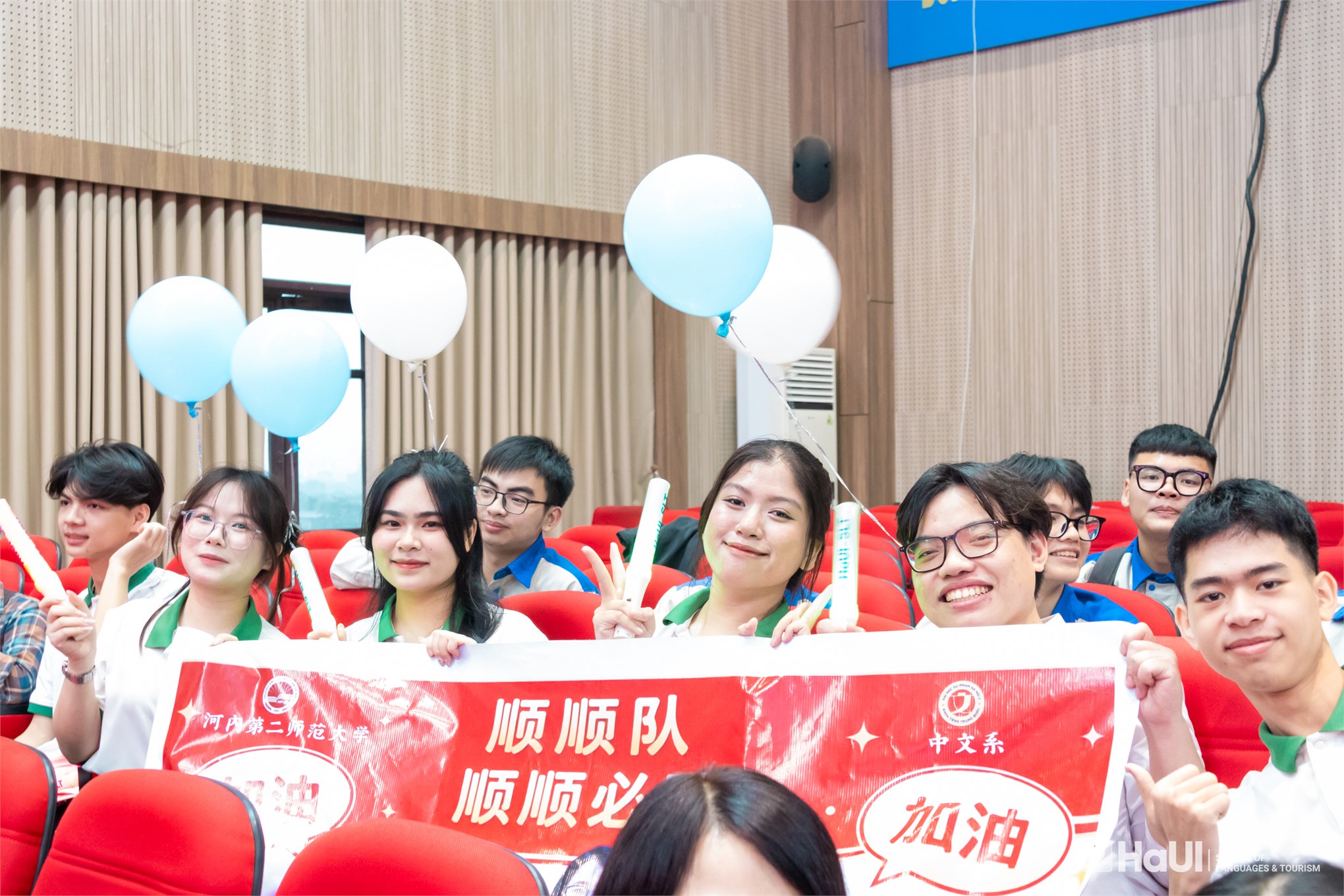 Sinh viên Trường Ngoại ngữ - Du lịch, HaUI tỏa sáng với Giải Nhất tại “Tài năng Hán ngữ” 2026